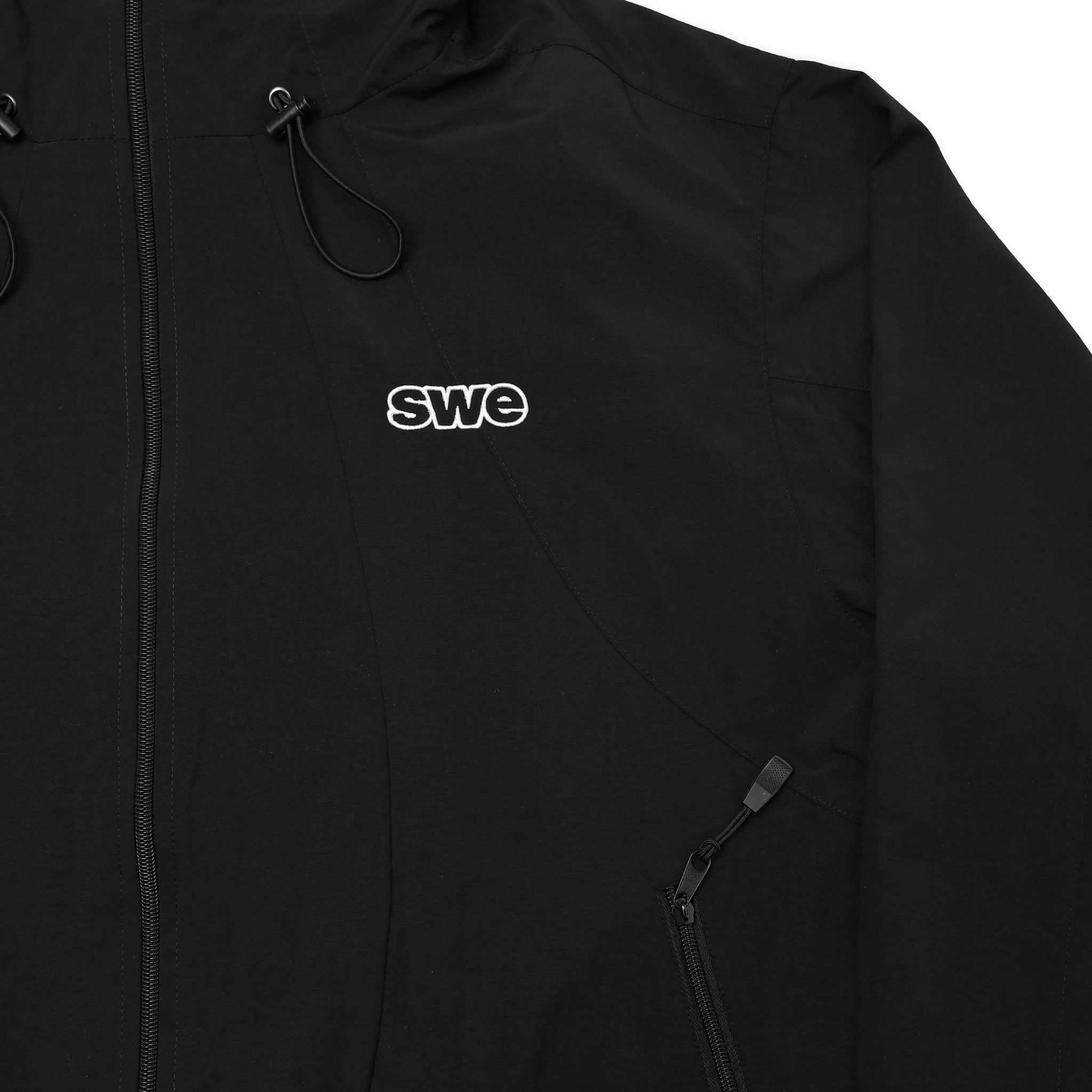 BREEZE SHELL JACKET - BLACK