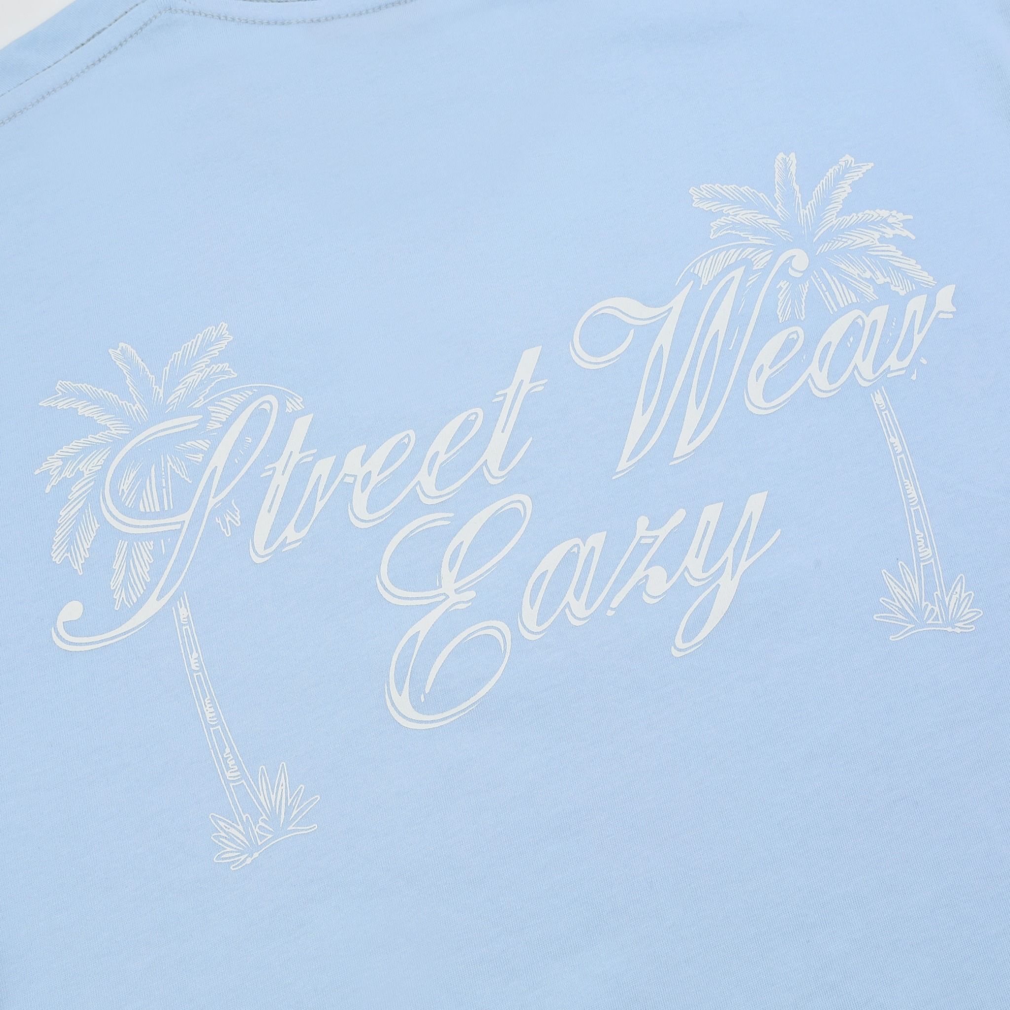 TROPIC TEE - POWDER BLUE