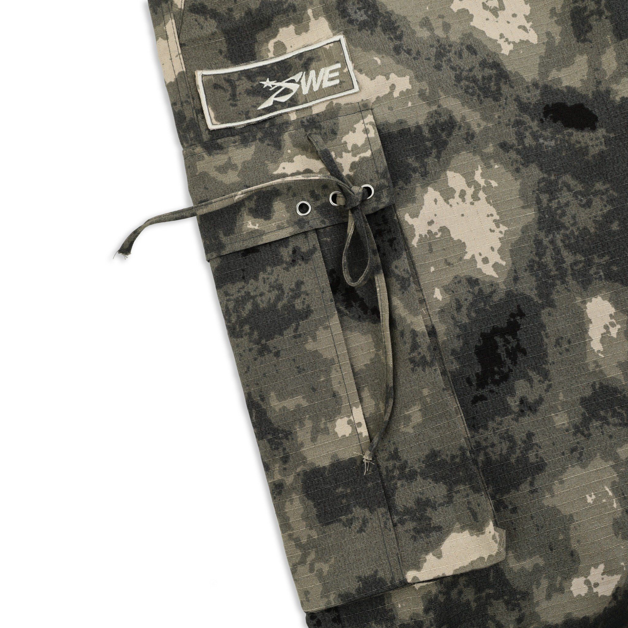 SWE CARGO PANTS - DARKBYTE CAMO