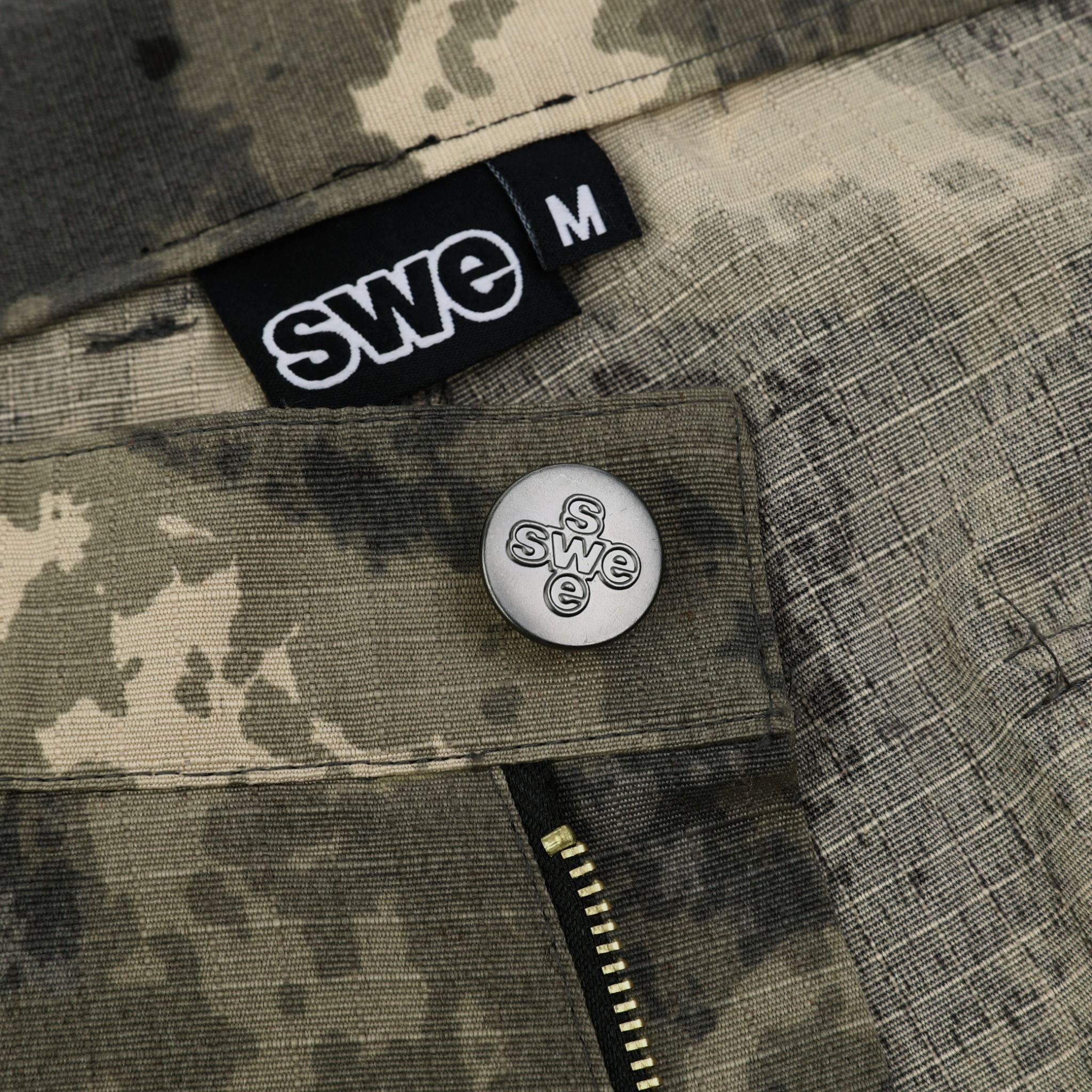SWE CARGO PANTS - DARKBYTE CAMO
