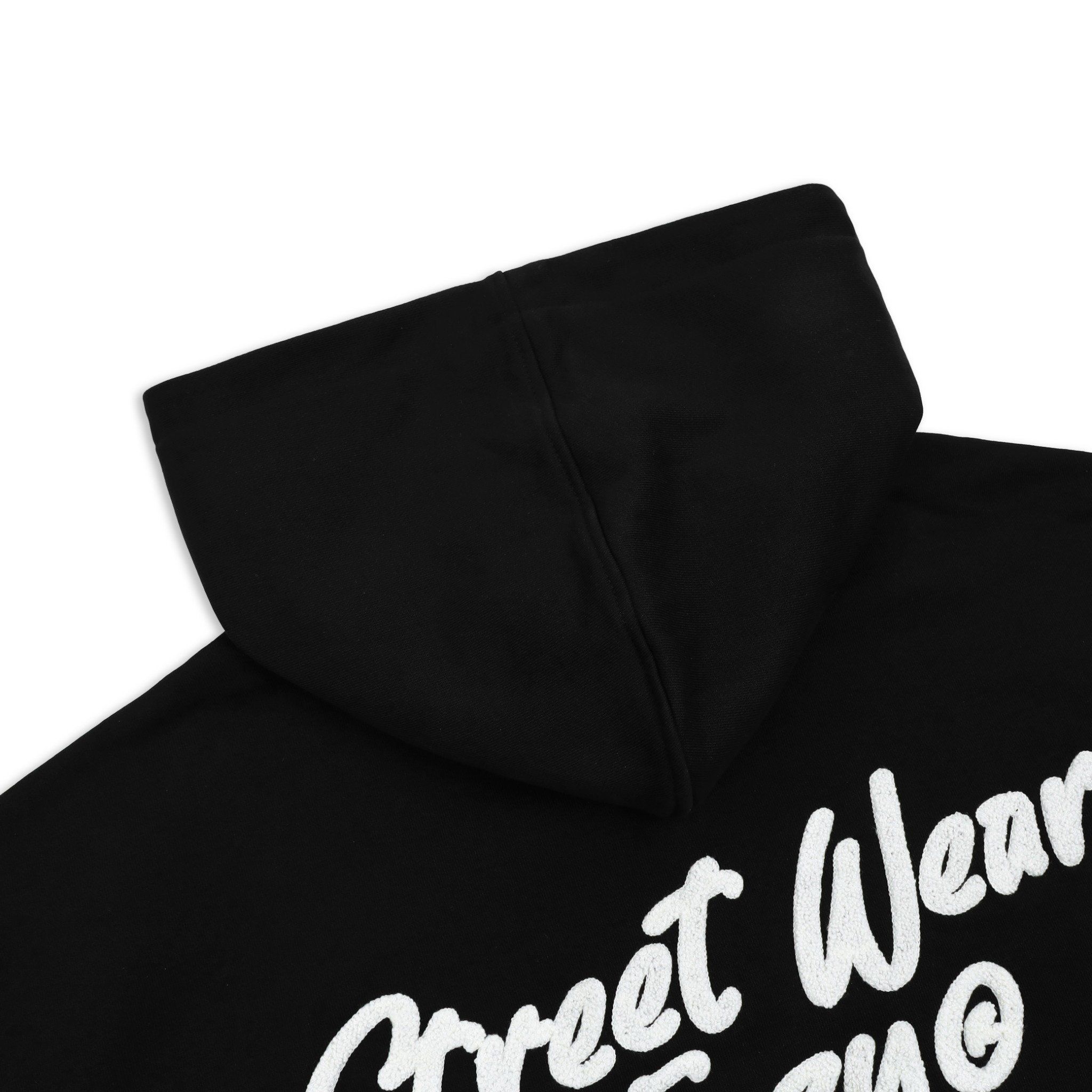 SWE SIGNATURE ZIP HOODIE - BLACK