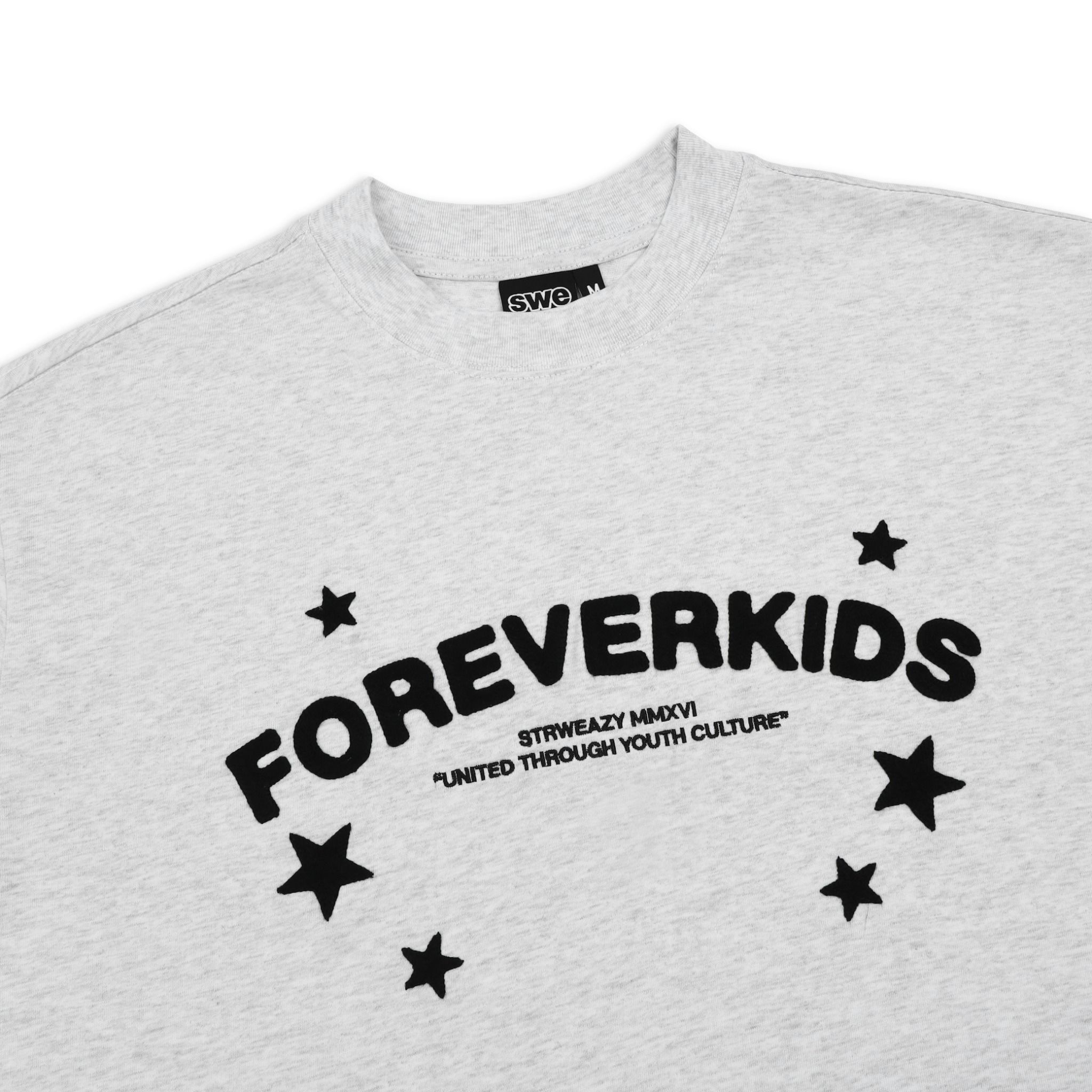 SWE 4EVERKID BOXY TEE - GRAY