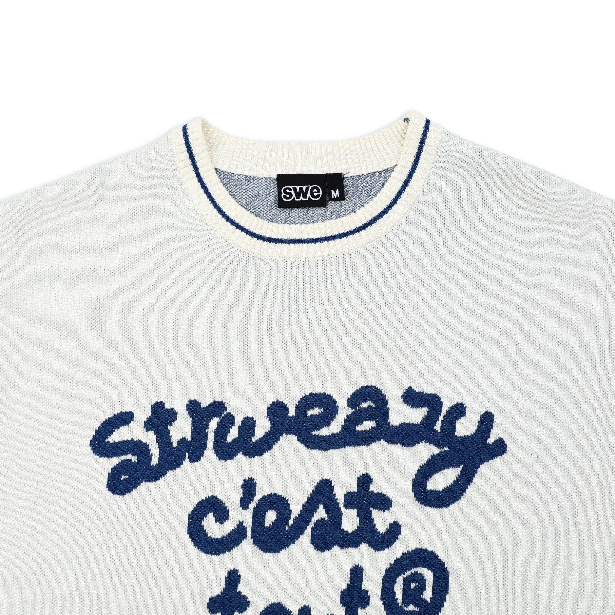 SWE C'EST TOUT KNIT TEE - OFFWHITE