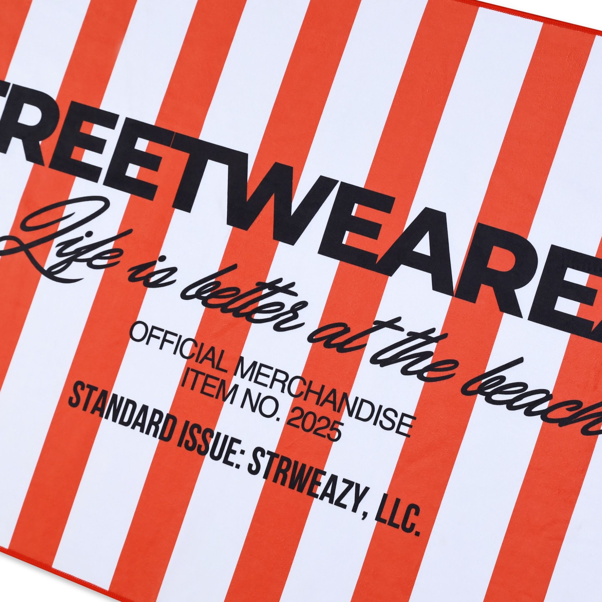 SWE BEACH TOWEL - RED
