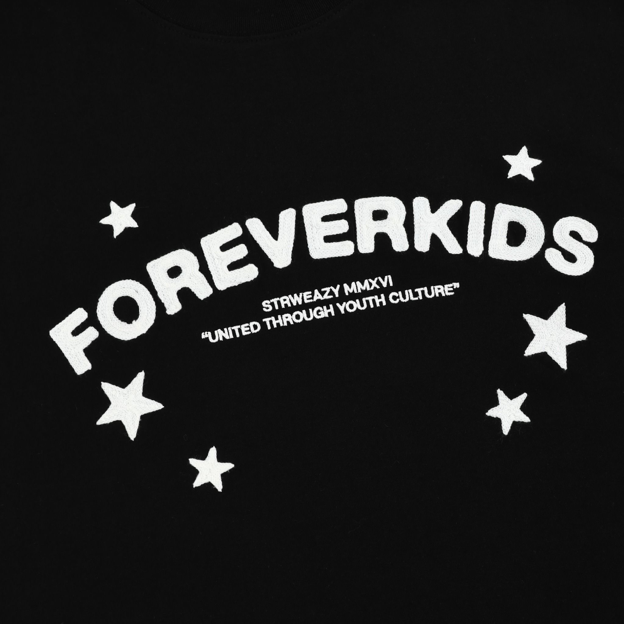 SWE 4EVERKID BOXY TEE - BLACK