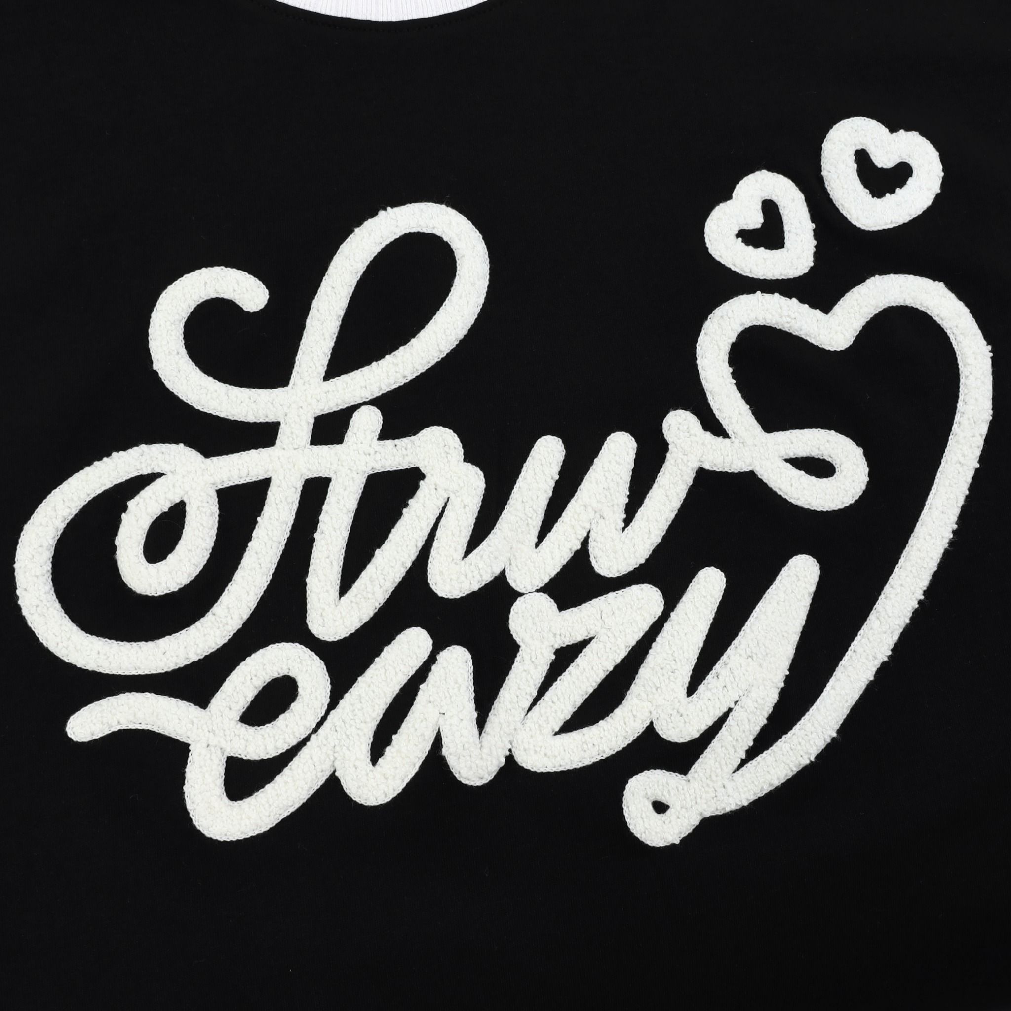 SWE LOOP BOXY TEE - BLACK