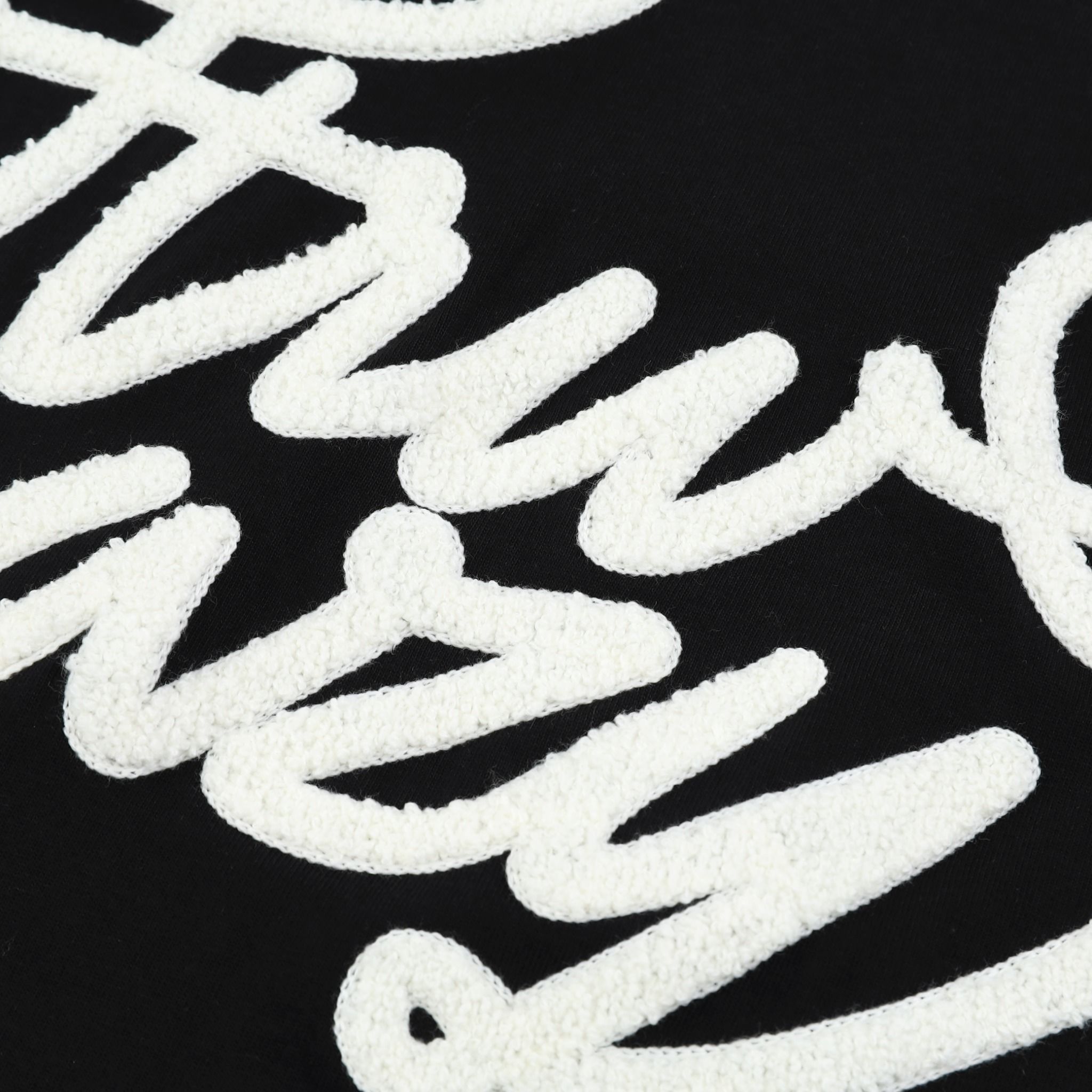 SWE LOOP BOXY TEE - BLACK
