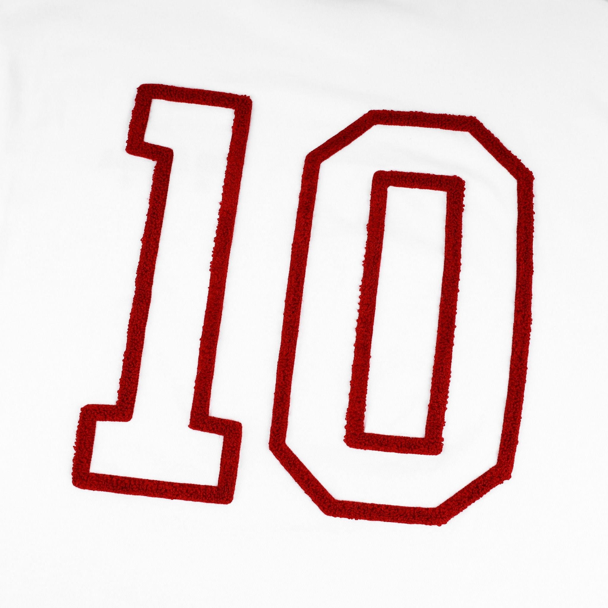 SWE 10 TEE - WHITE/RED