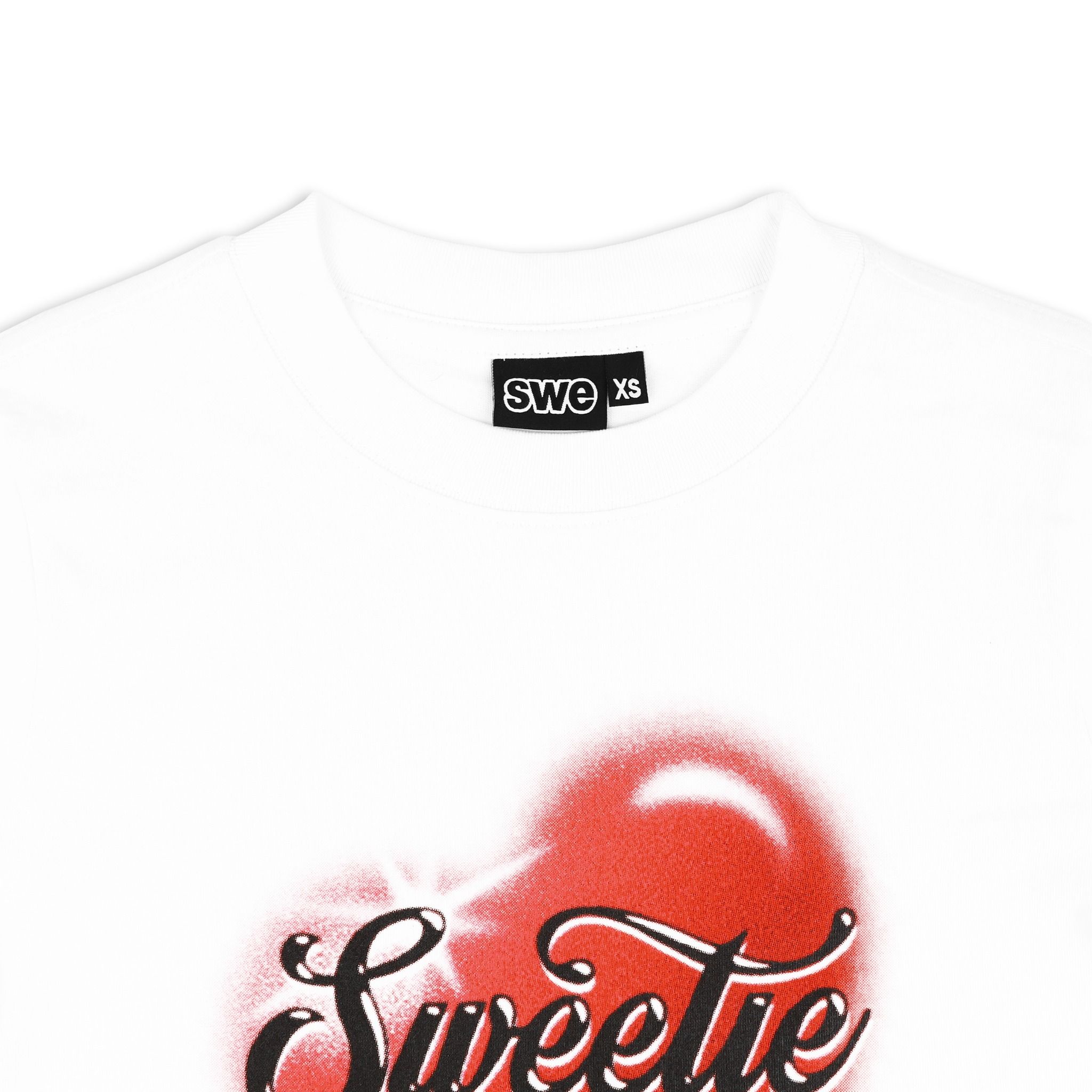 SWE SWEETHEART BABY TEE - WHITE