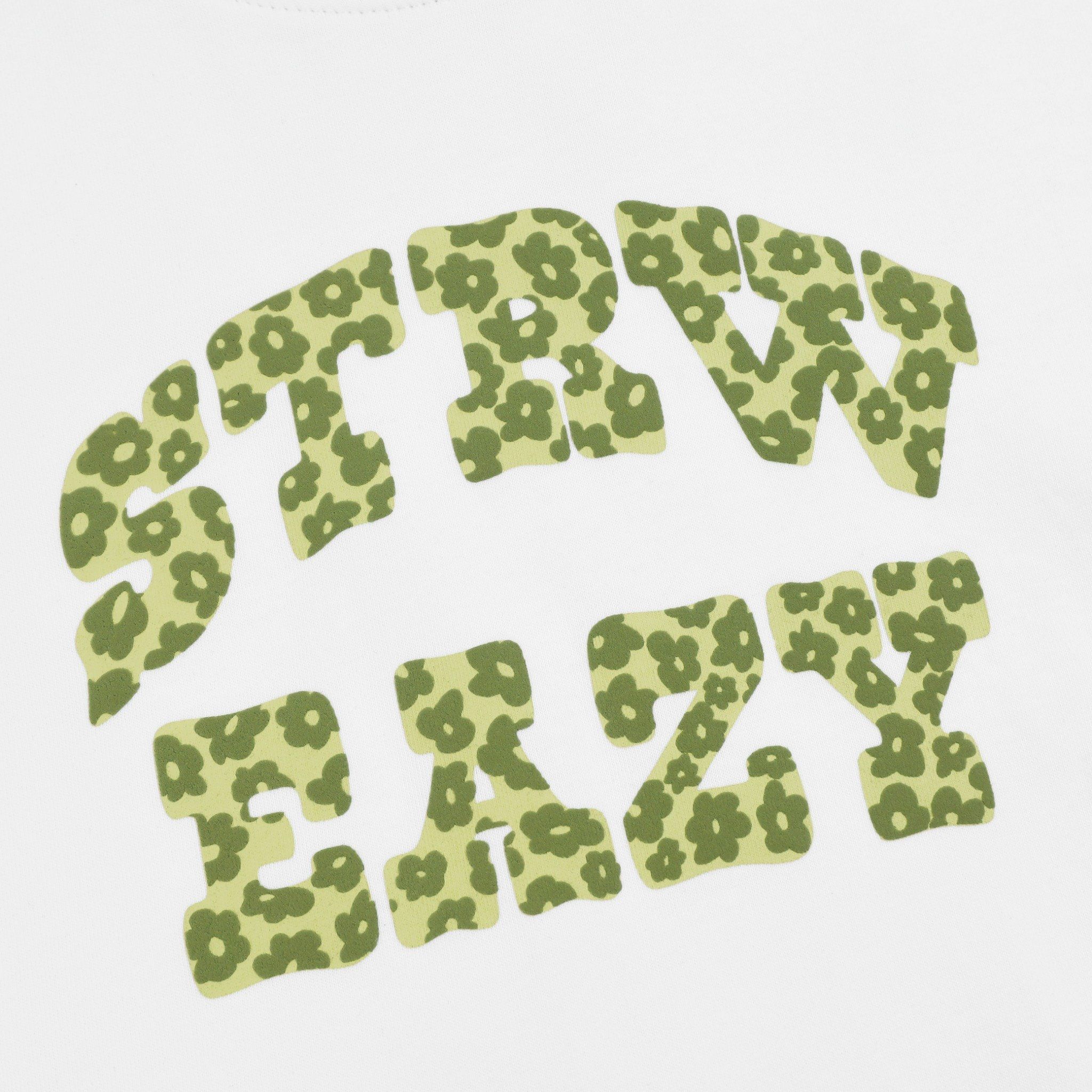 SWE BLOOM BABY TEE - WHITE