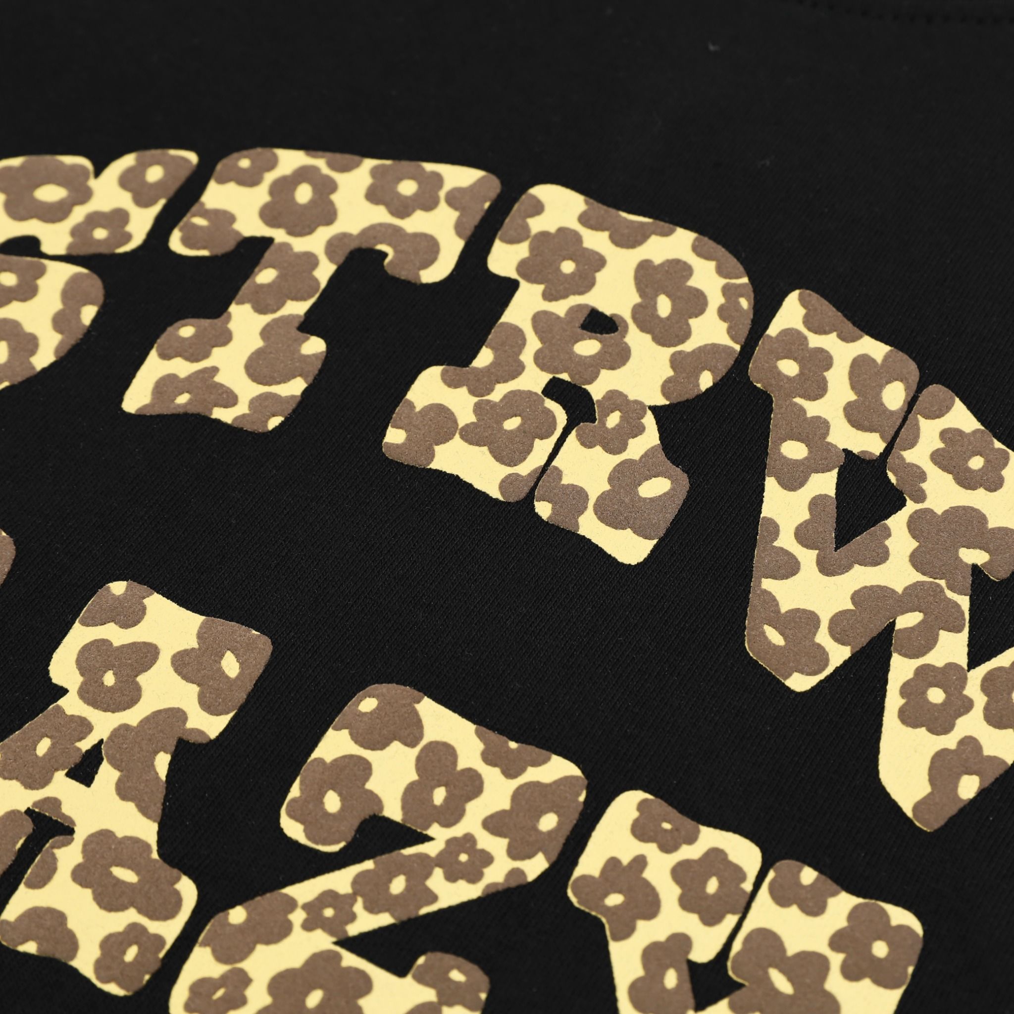SWE BLOOM BABY TEE - BLACK