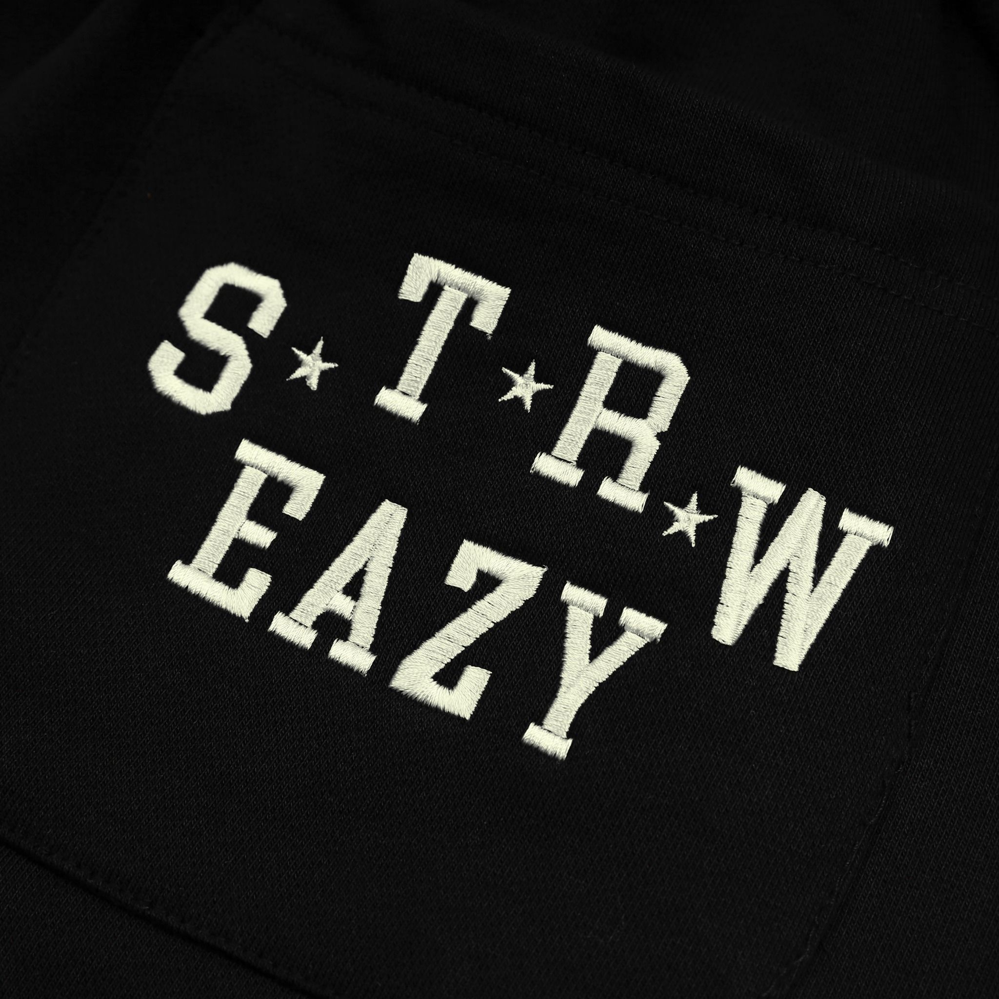 COLLEGE SWEATSHORTS - BLACK