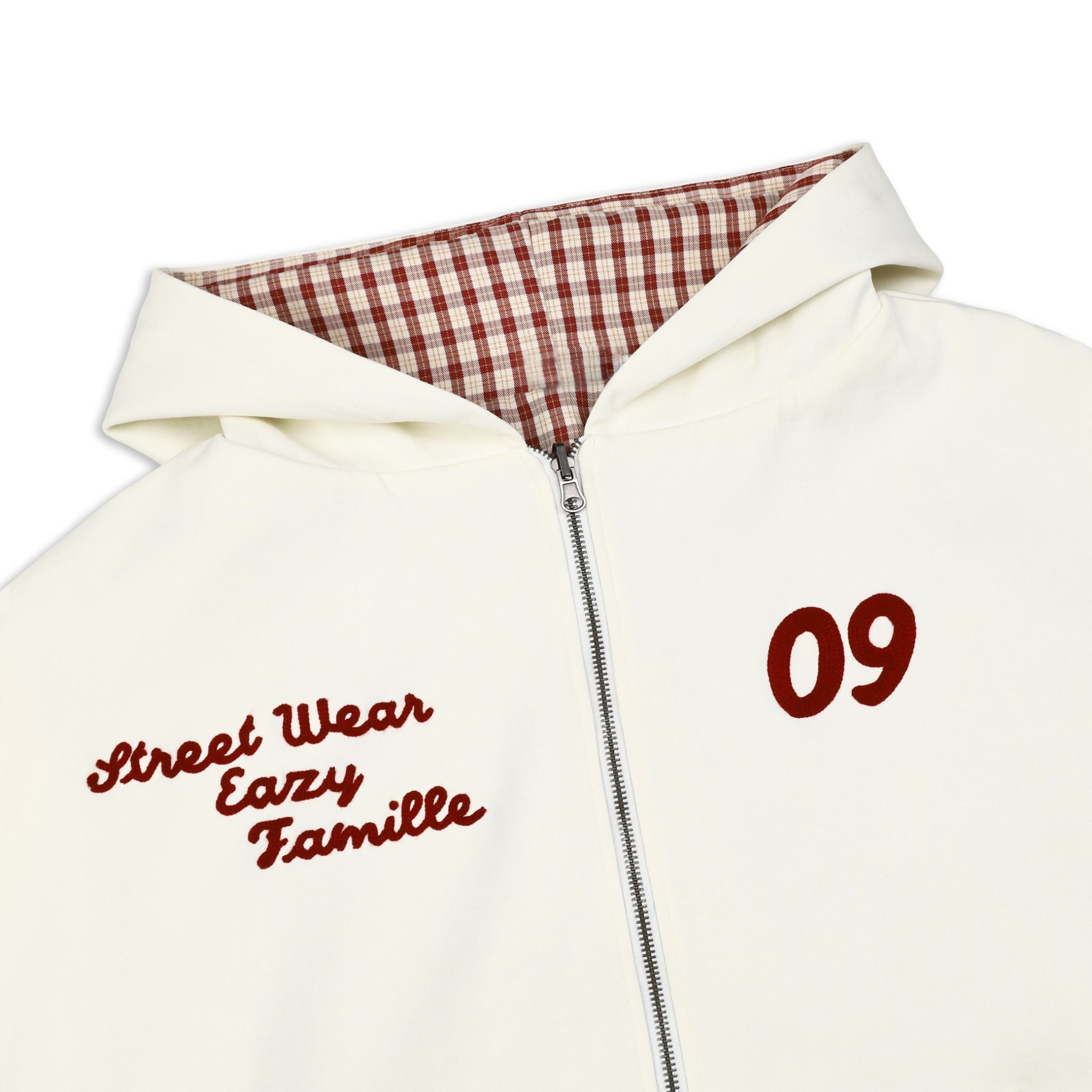 SWE X2 REVERSIBLE ZIP HOODIE - RED