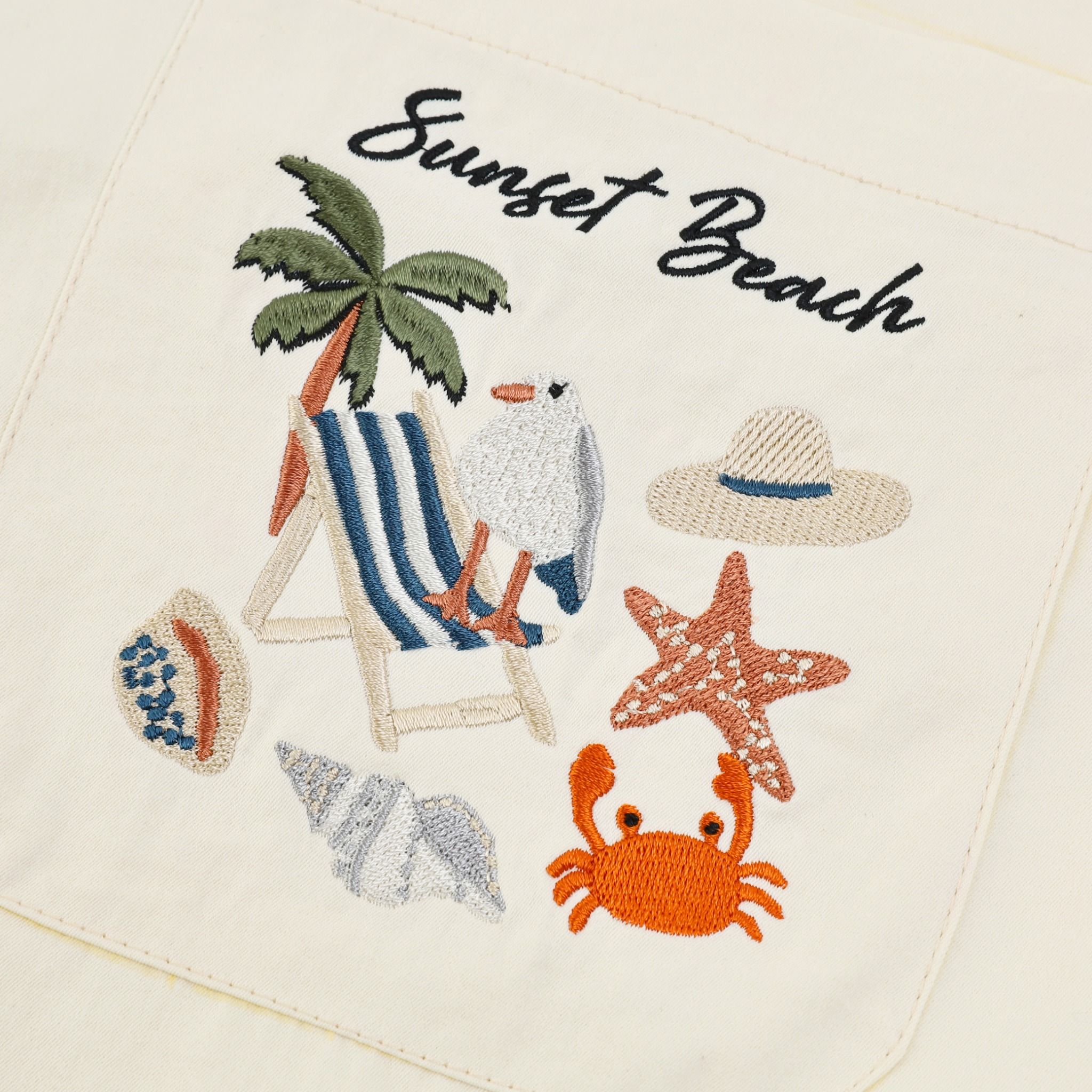 SWE SUNSET POCKET SHIRT - CREAM