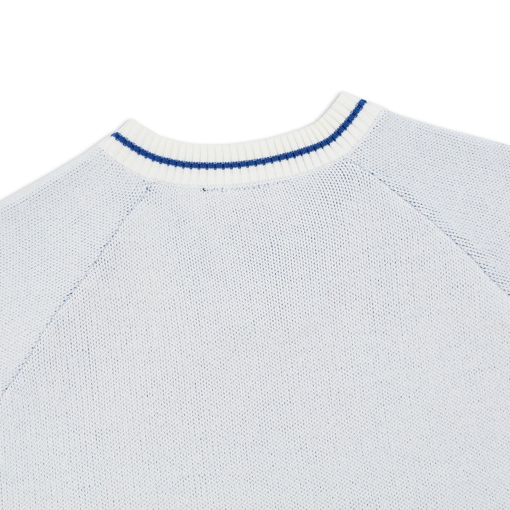 SWE FAM KNIT BOXY TEE - MISTRAL