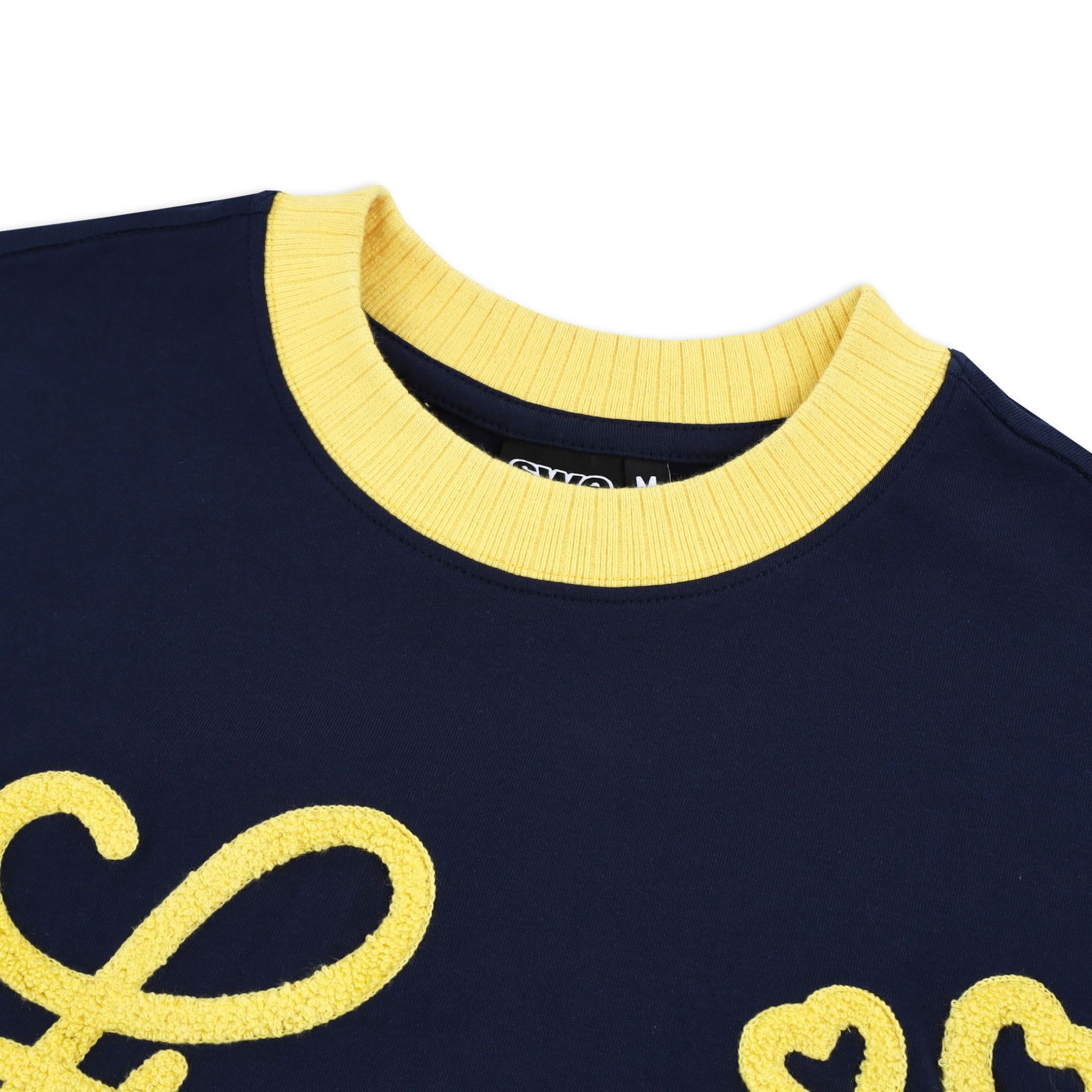 SWE LOOP BOXY TEE - NAVY