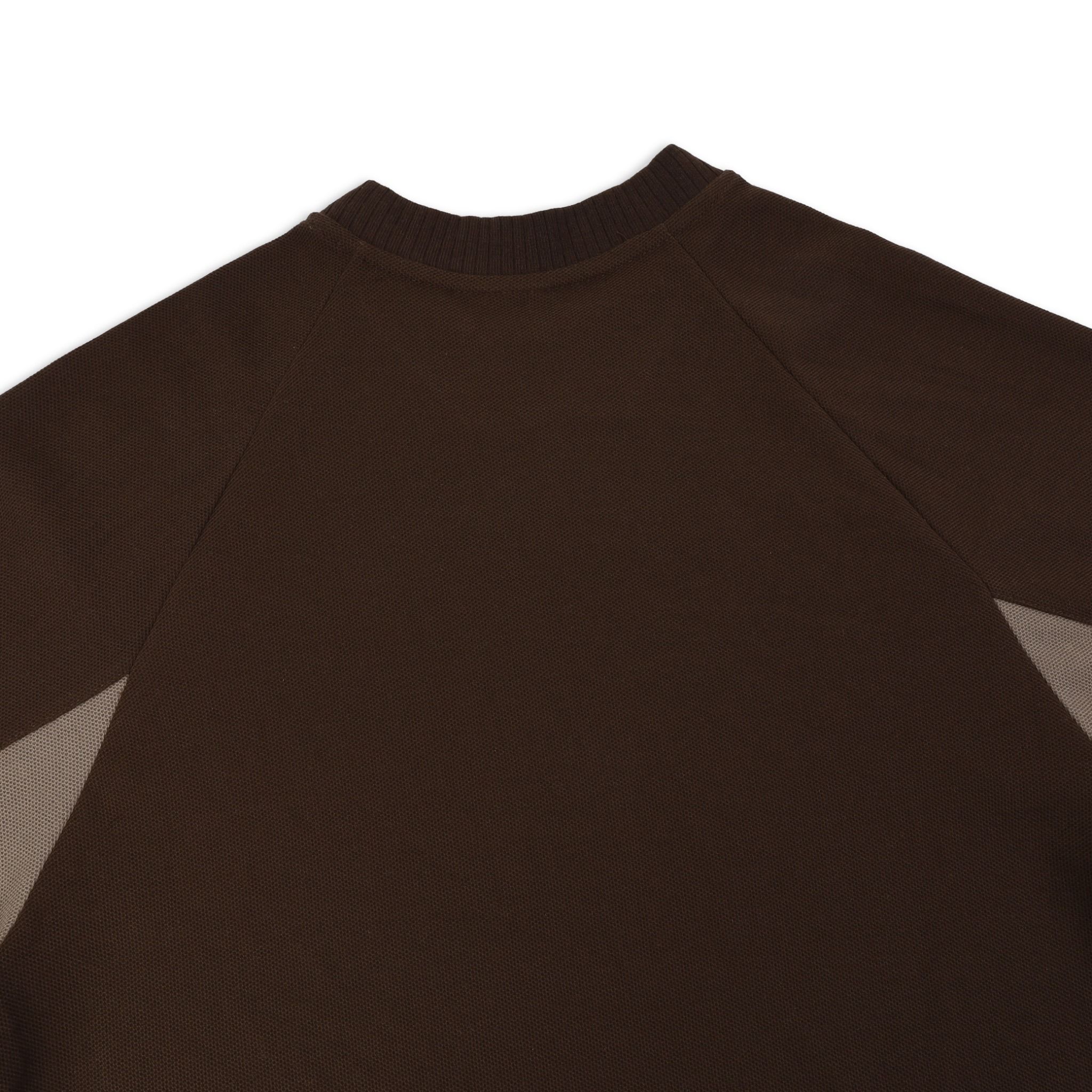 SWE VISION L/S TEE - BROWN