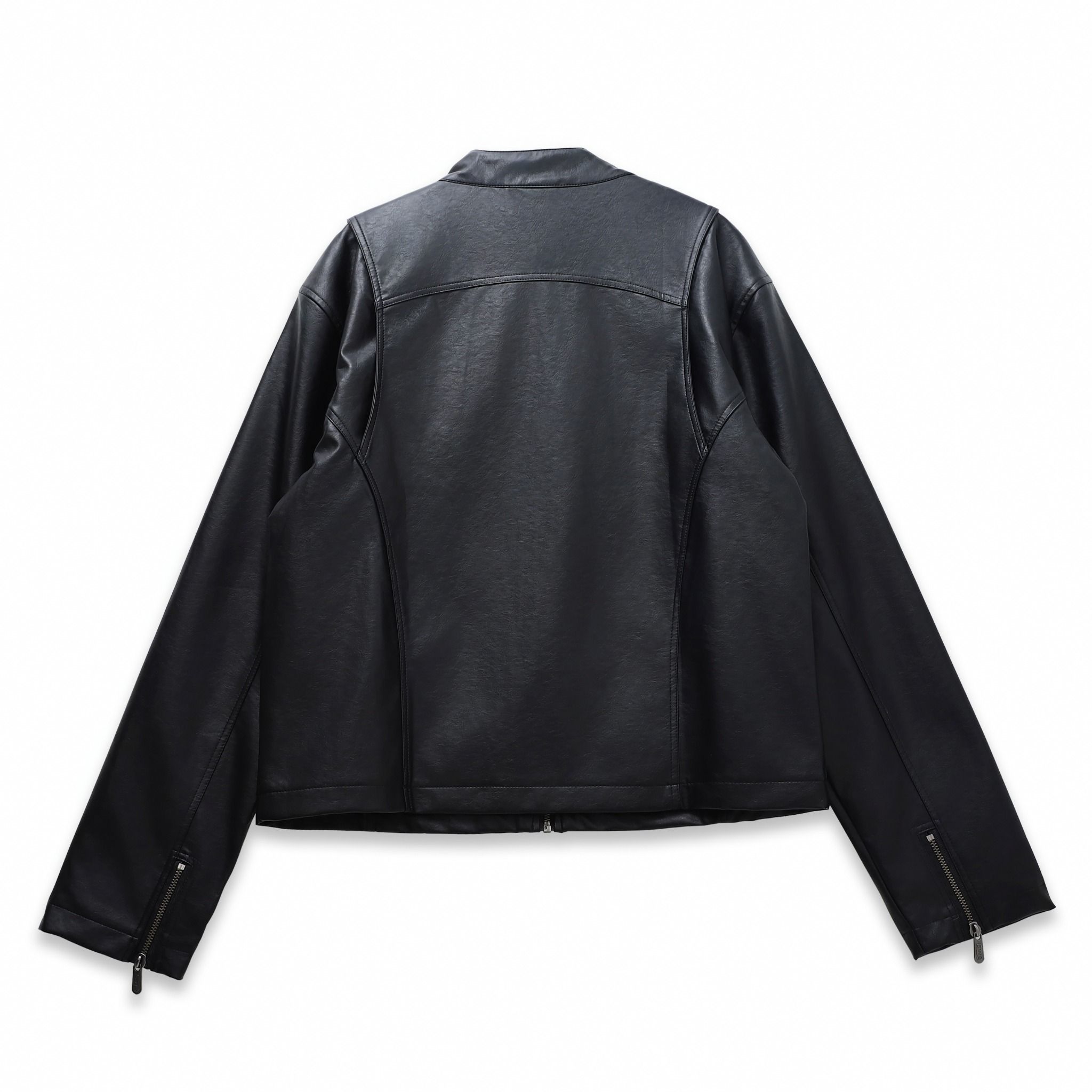 SWE INFINITY LEATHER JACKET - BLACK