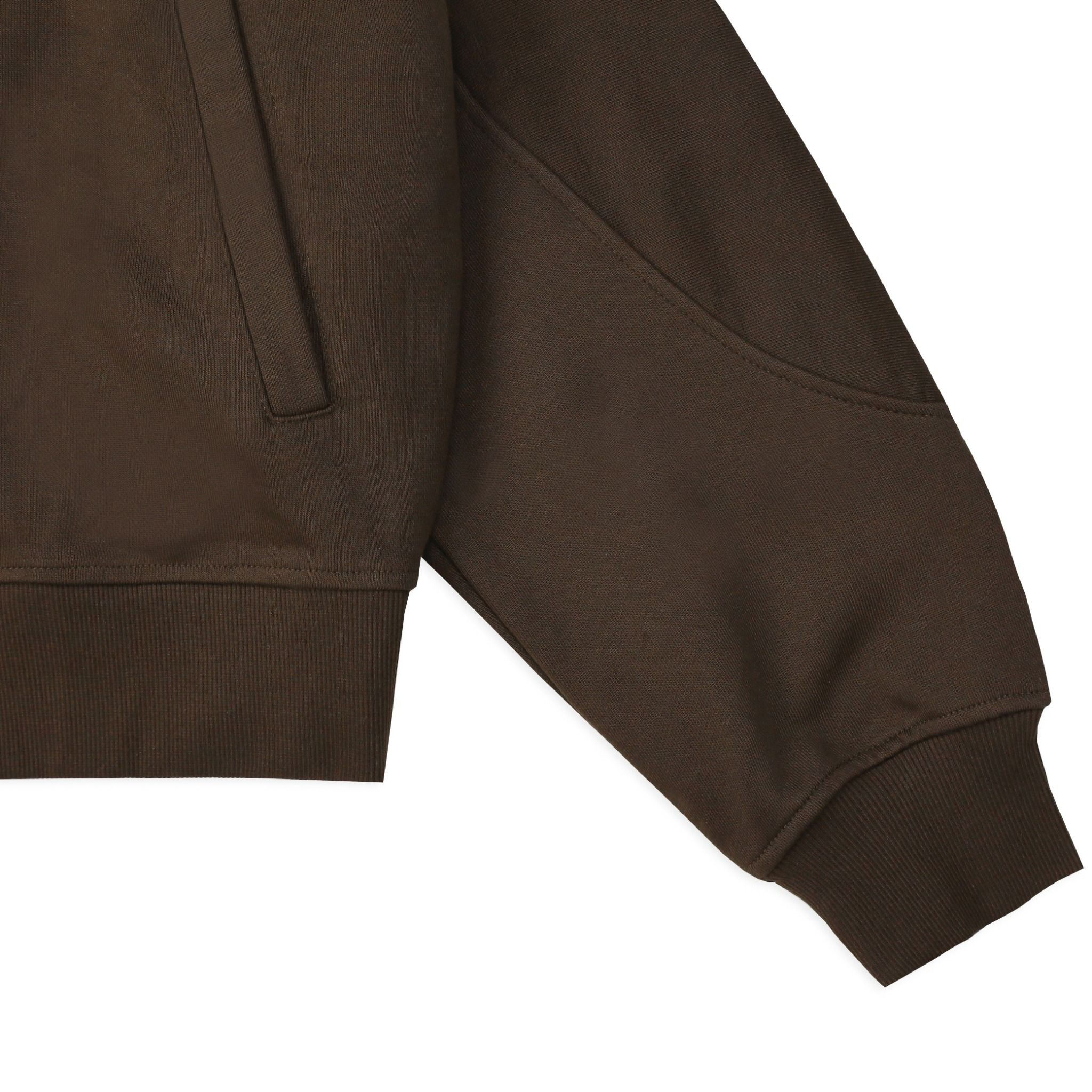 SWE HOODSTACK ZIP JACKET - BROWN