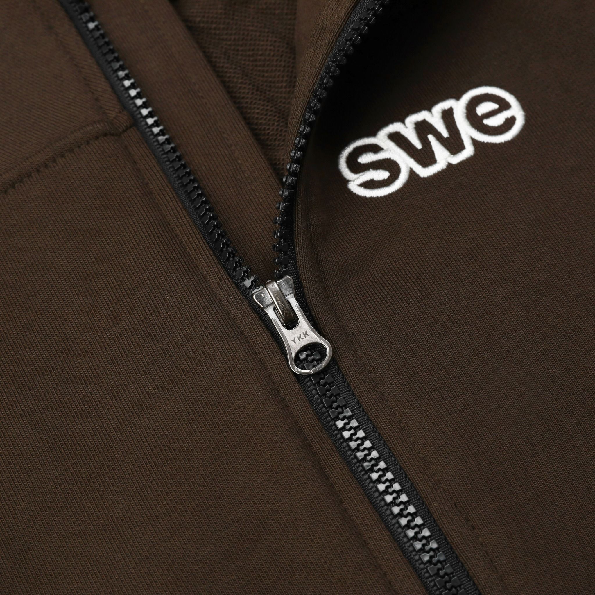 SWE HOODSTACK ZIP JACKET - BROWN