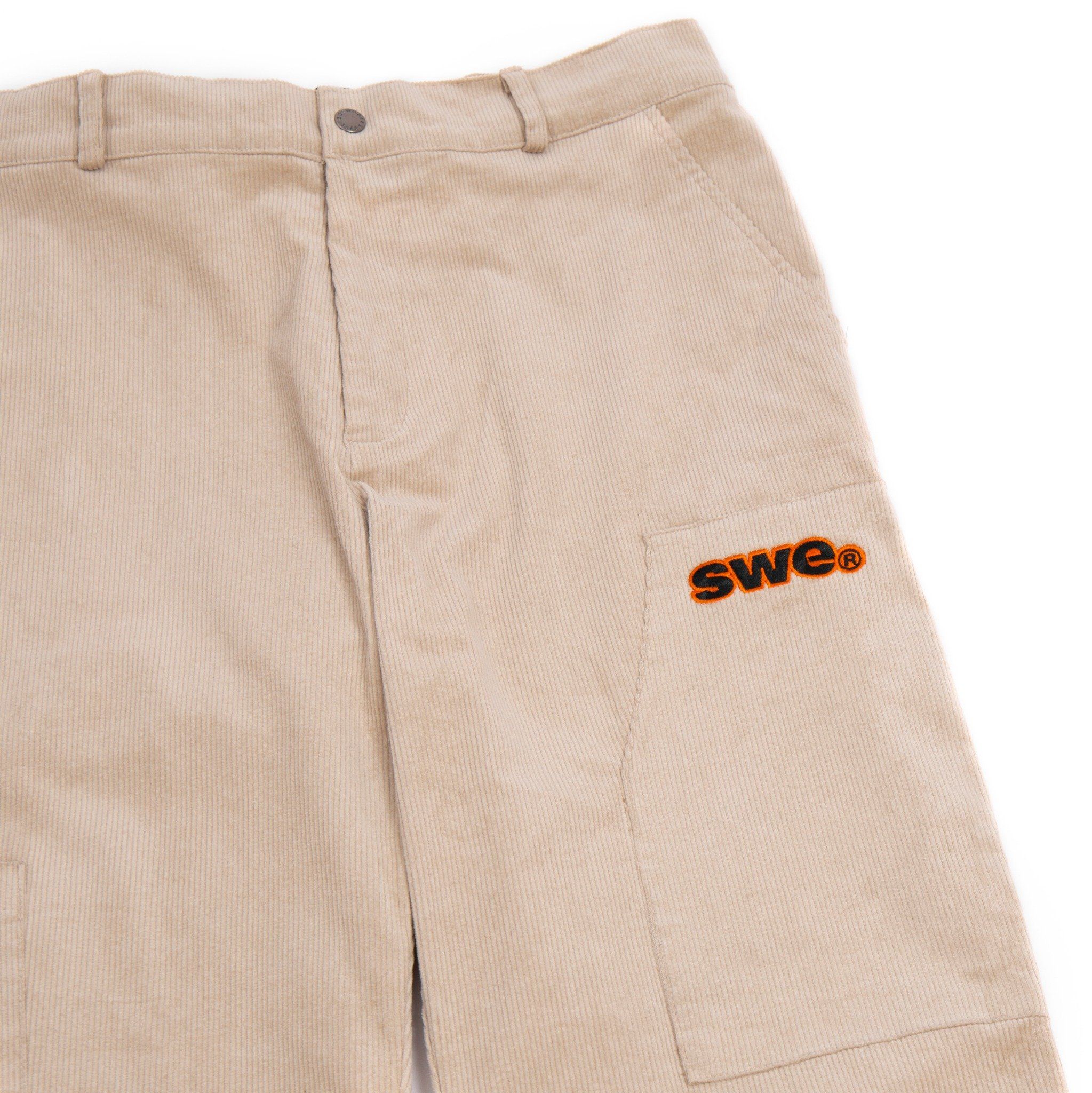 SWE CORDUROY PANTS - BEIGE