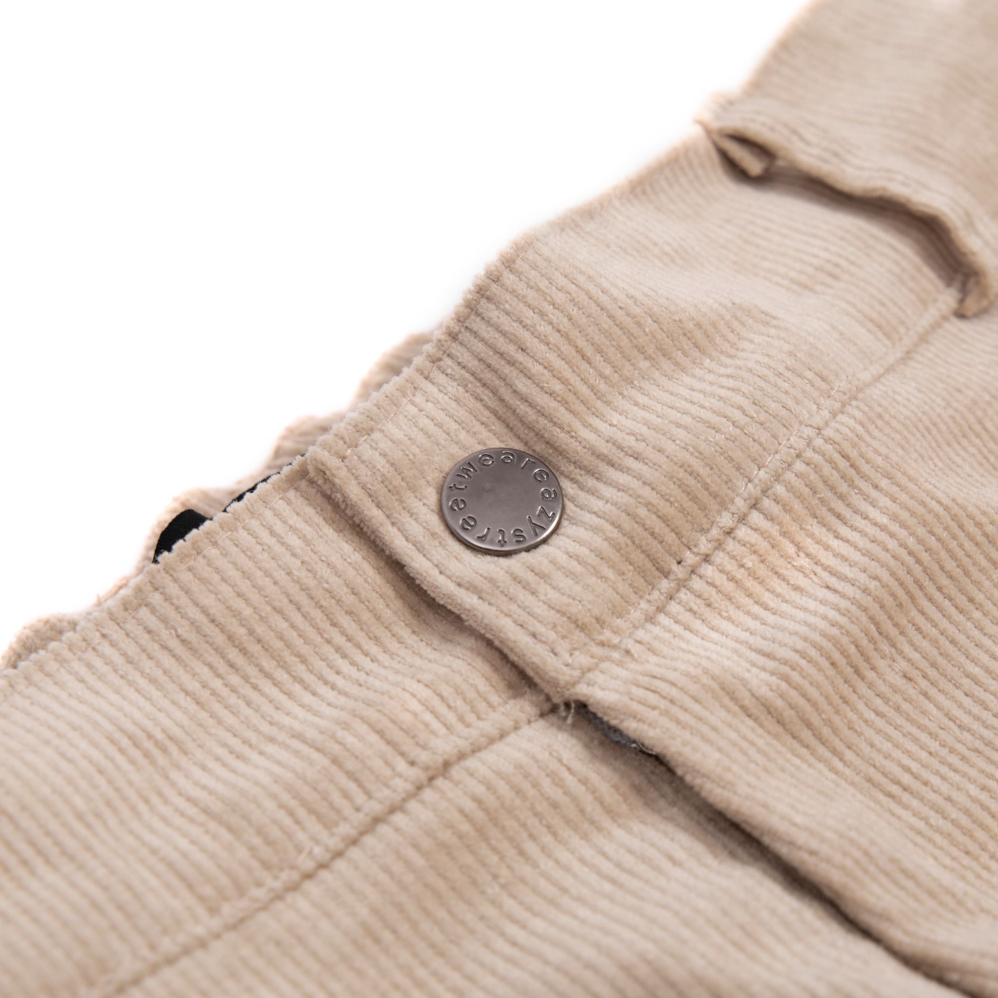 SWE CORDUROY PANTS - BEIGE