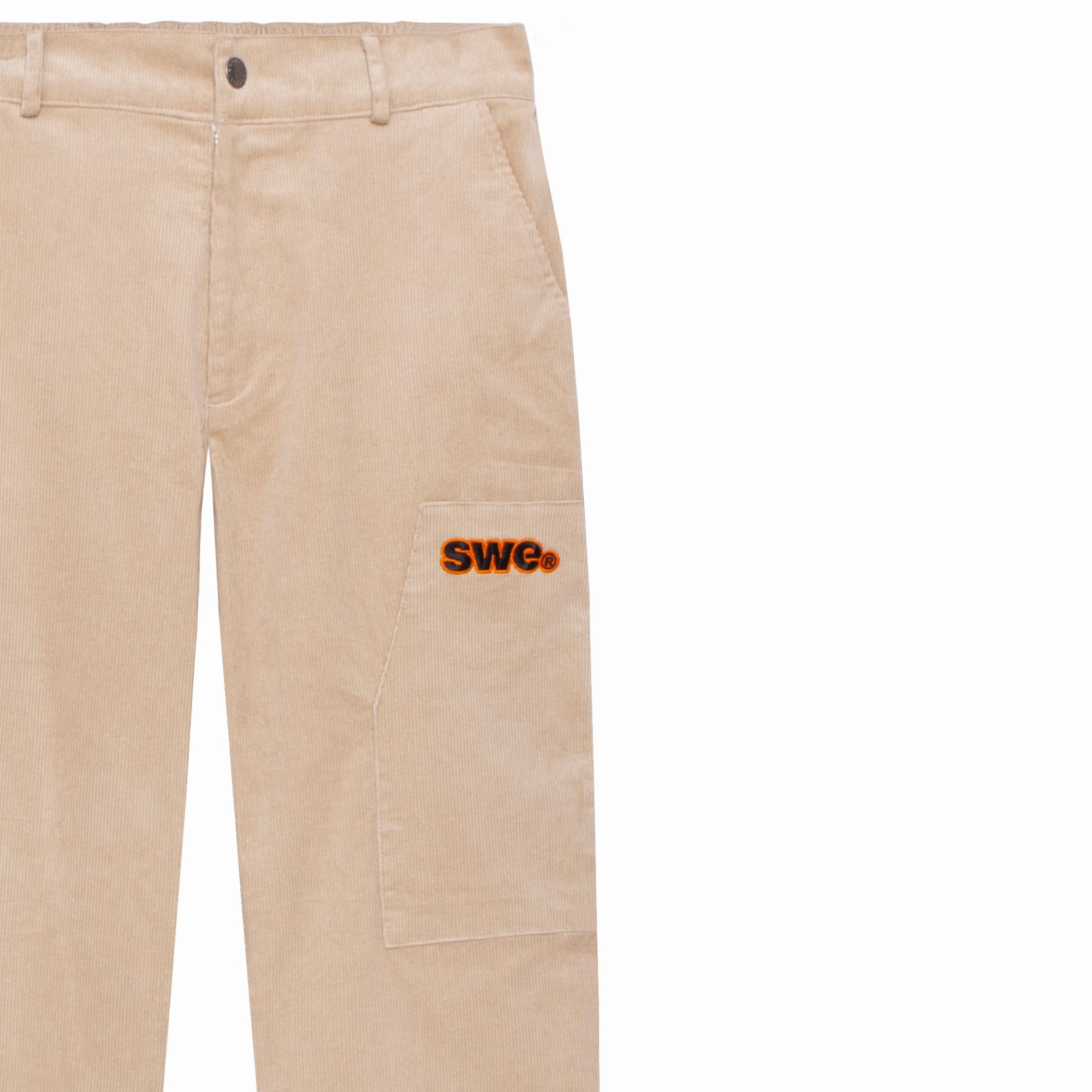 SWE CORDUROY PANTS - BEIGE