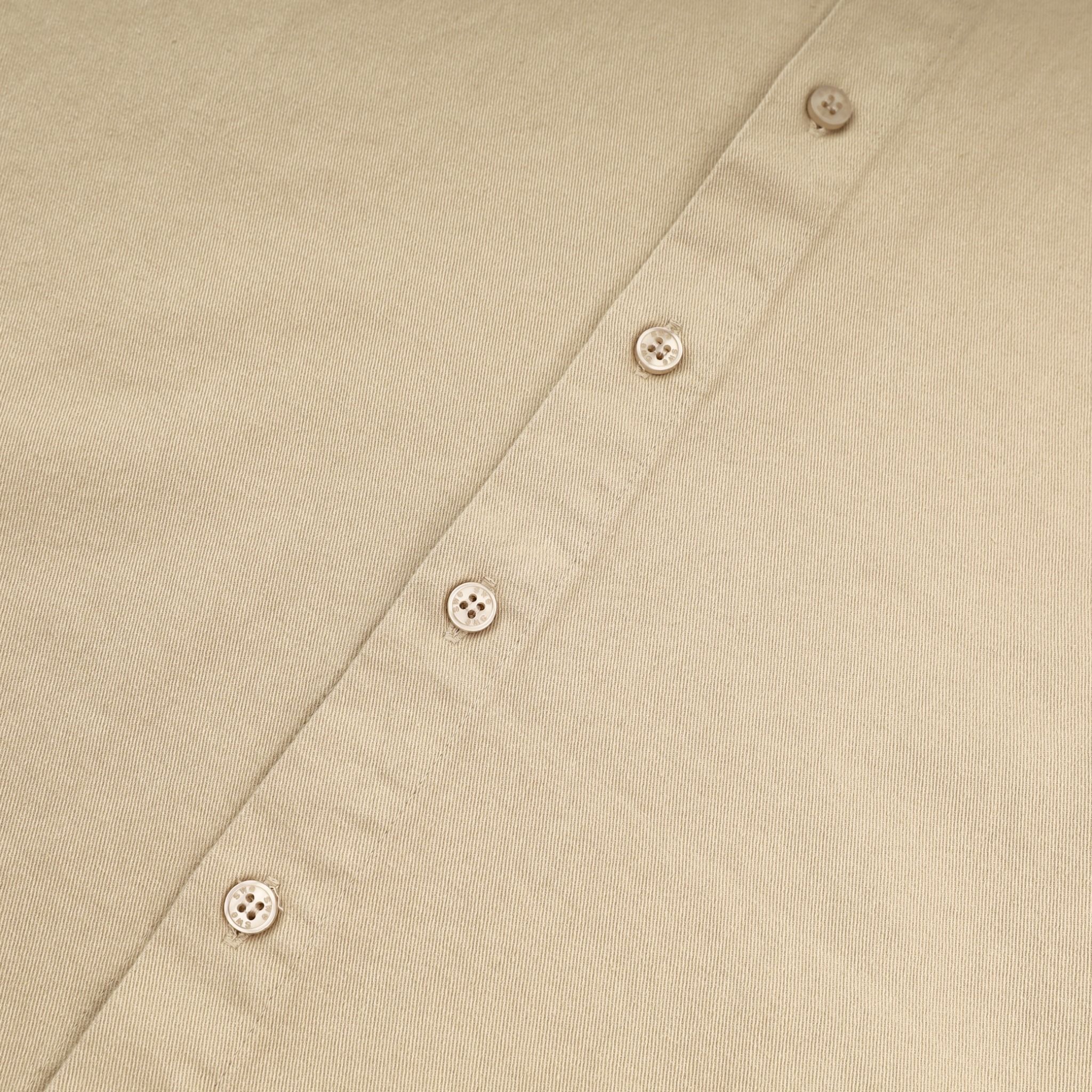 SWE PIN BUTTON SHIRT - BEIGE