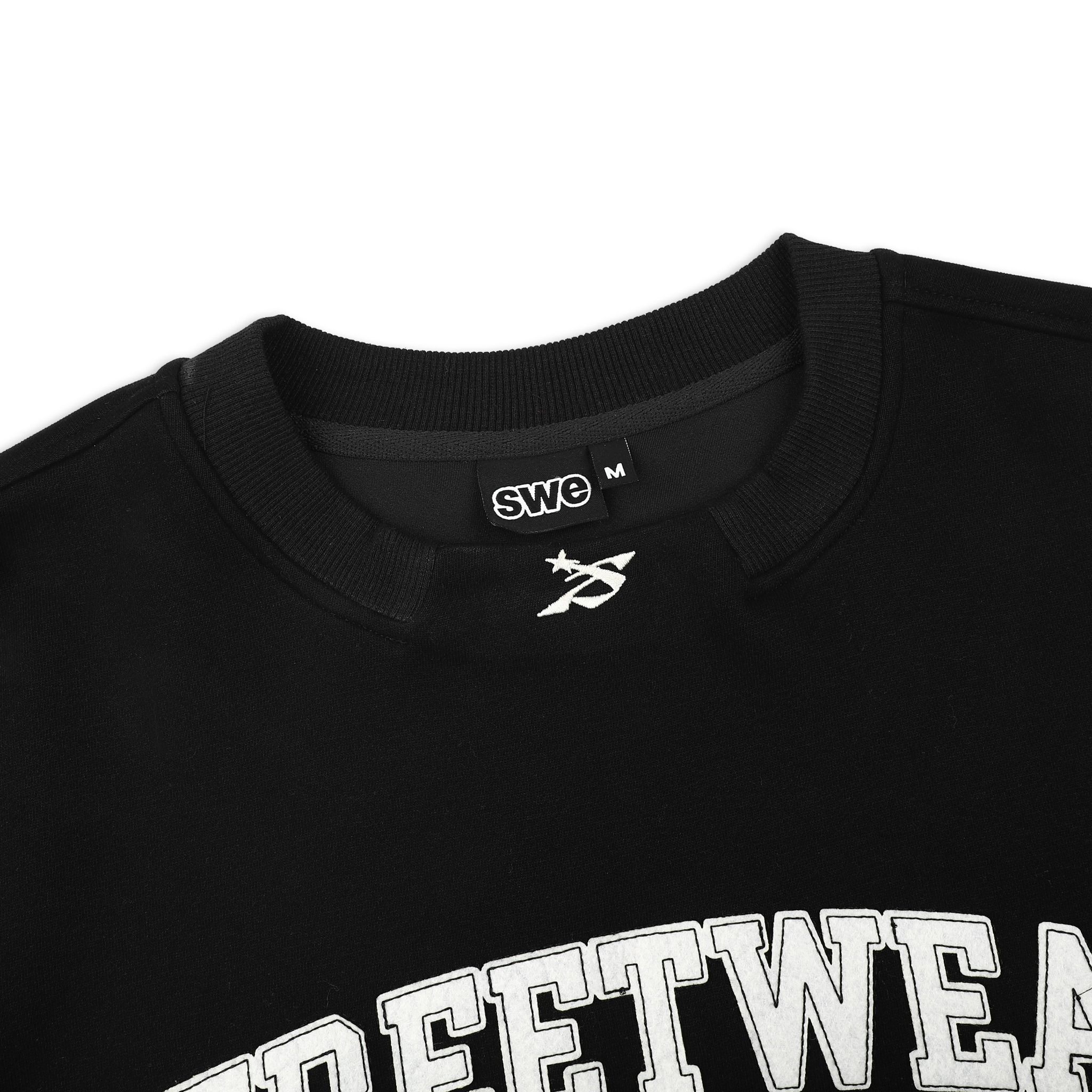 SWE ACTIVE SWEATER - BLACK