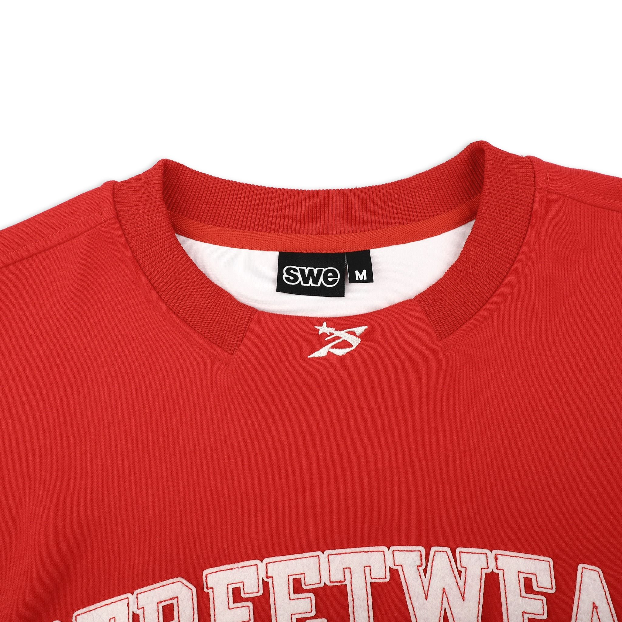 ACTIVE SWEATER - RED