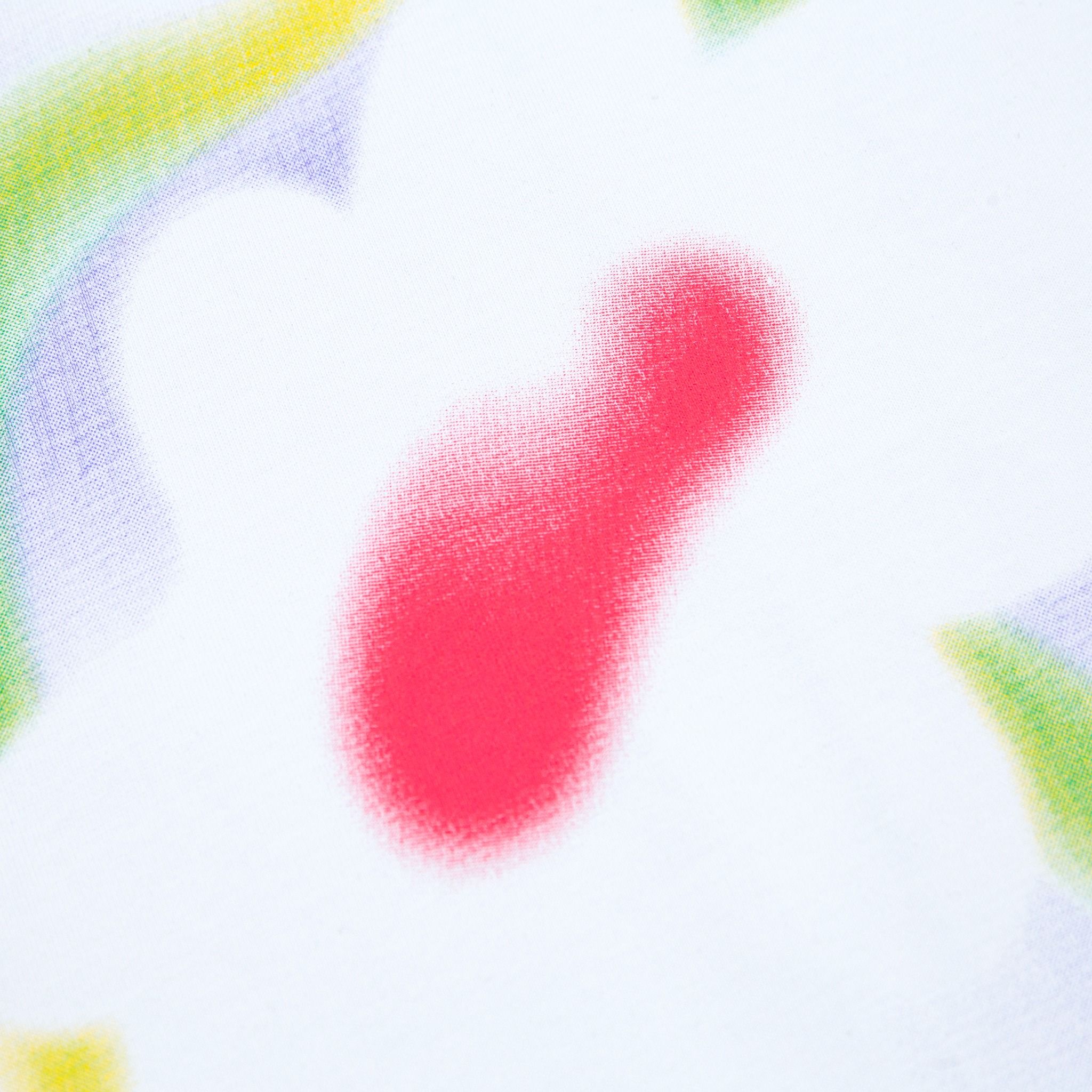 BLURRY TEE - WHITE