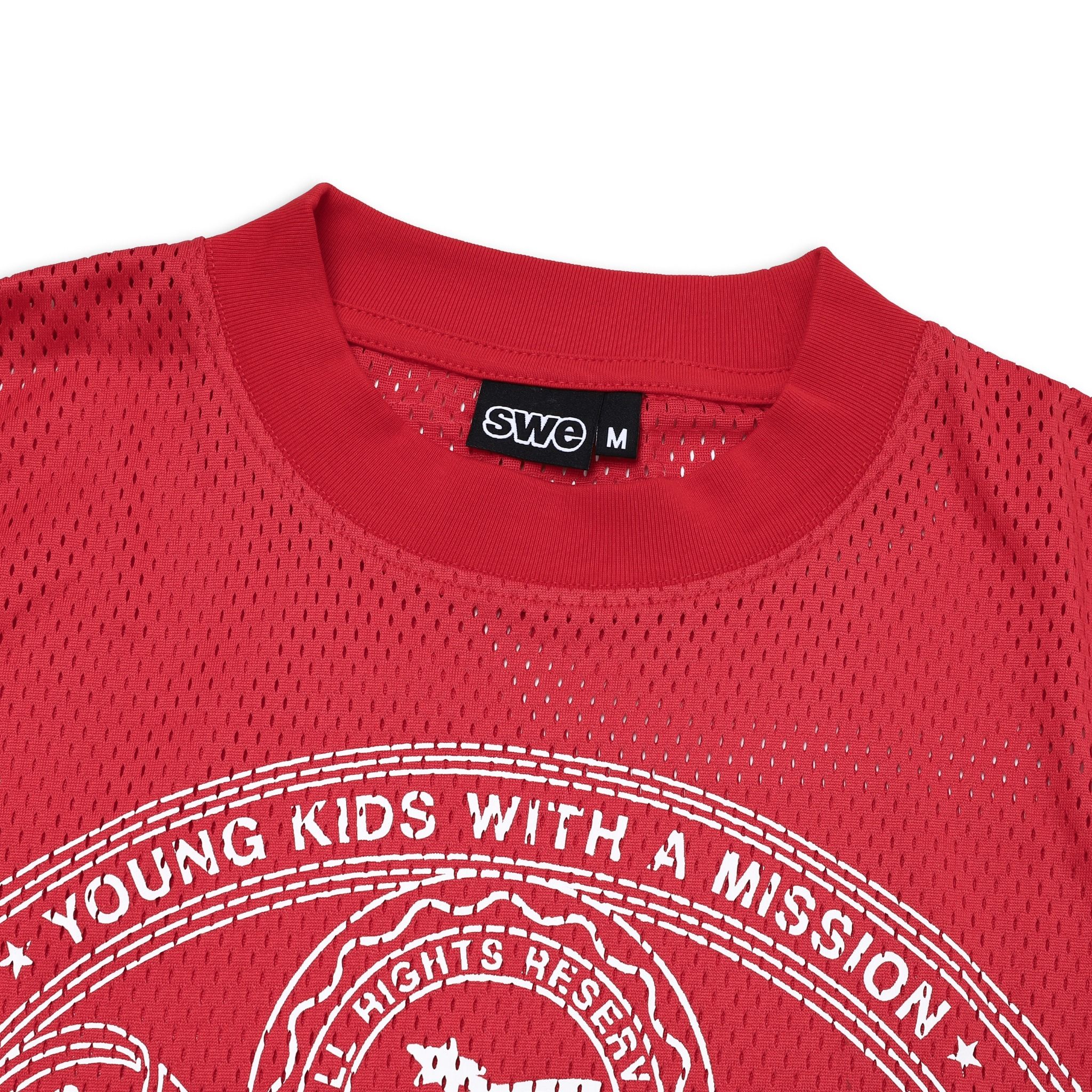 CREW LS JERSEY - RED