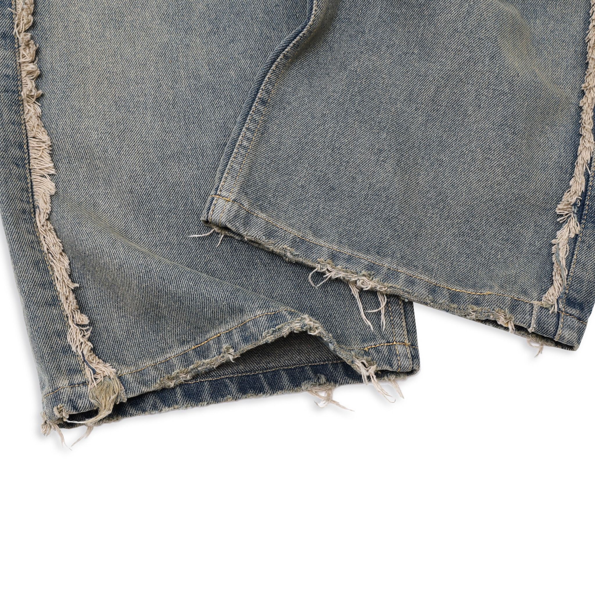 EDGE WASHED JEANS - BLUE