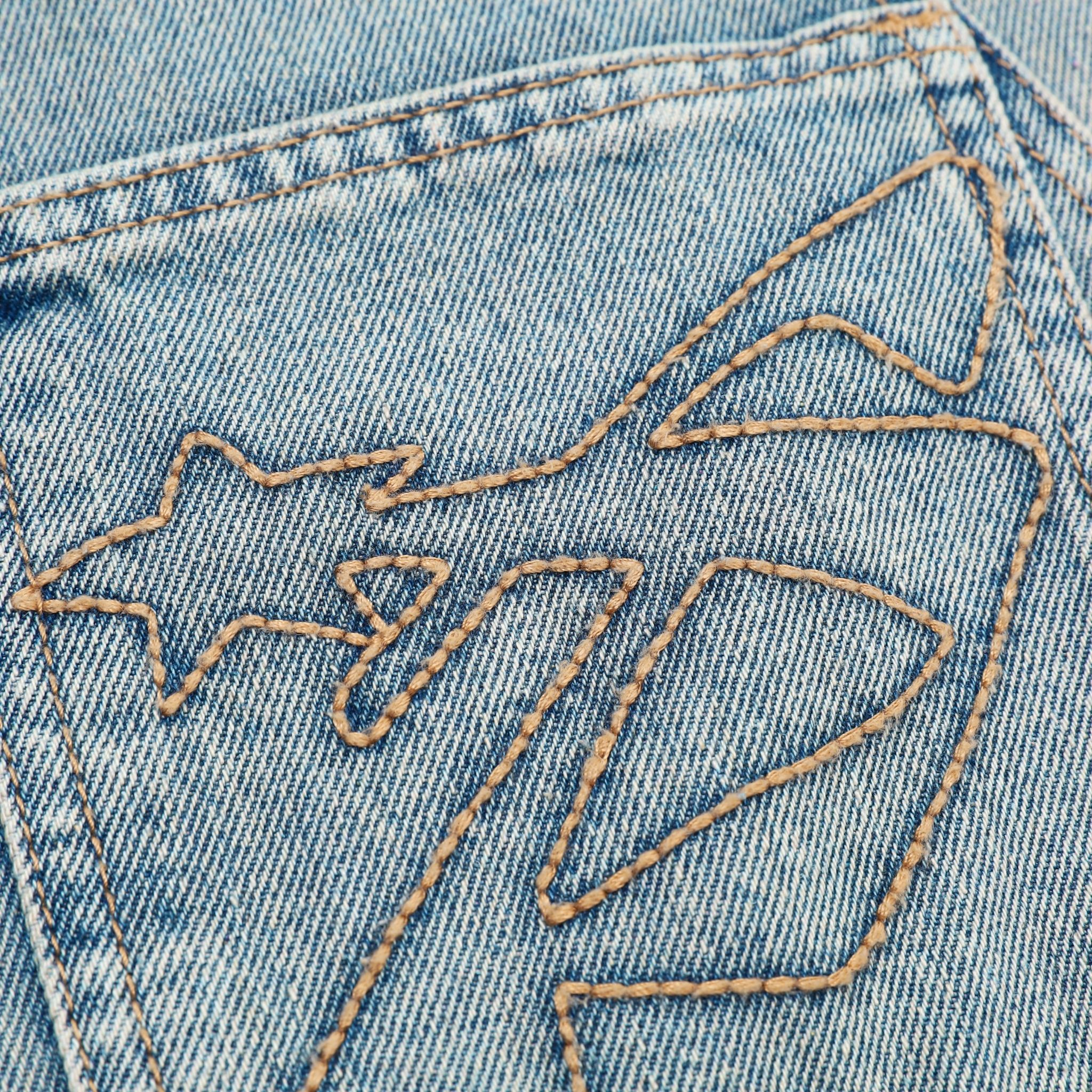 SWE NOMAD DENIM SHORTS - WASHED BLUE