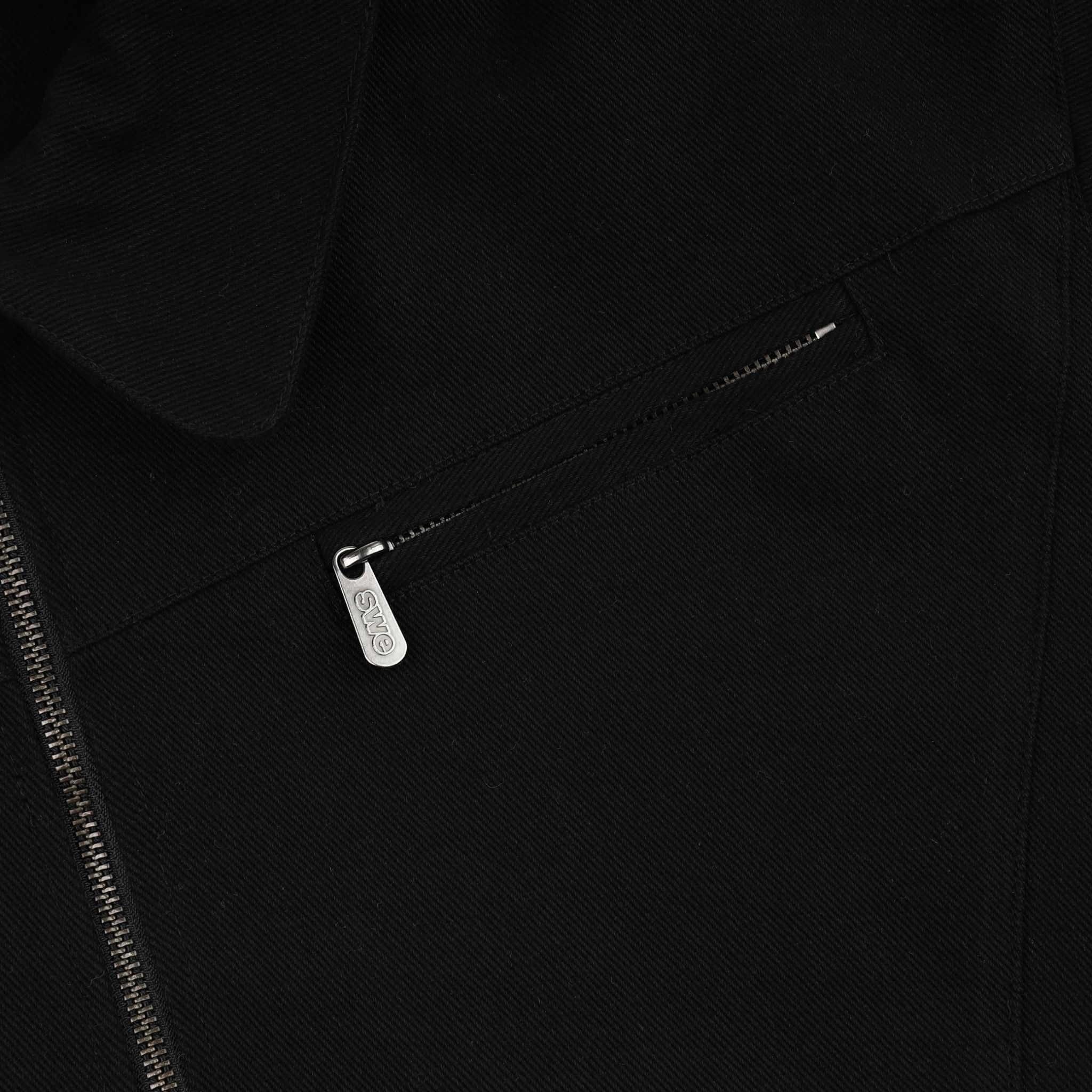SCRIPT JACKET - BLACK