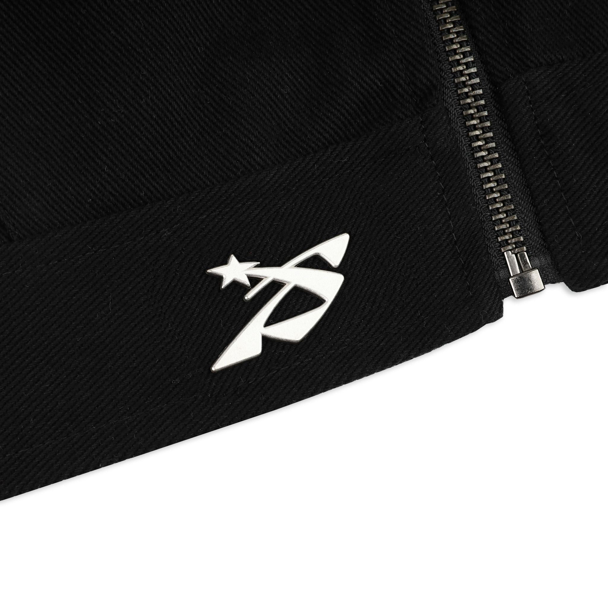 SCRIPT JACKET - BLACK