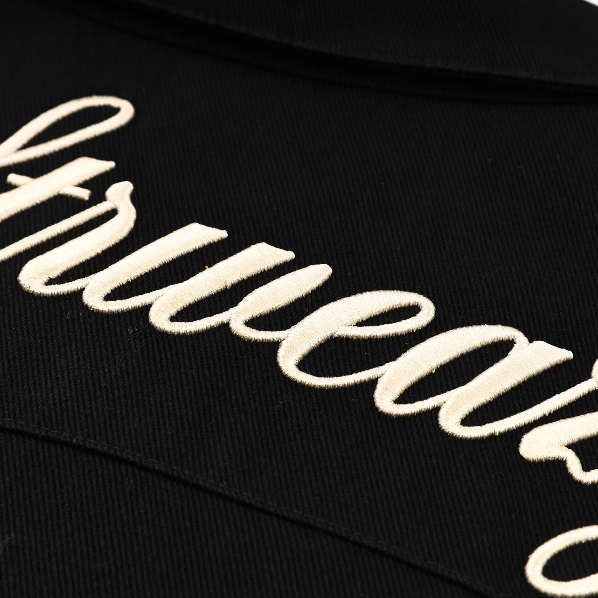 SCRIPT JACKET - BLACK