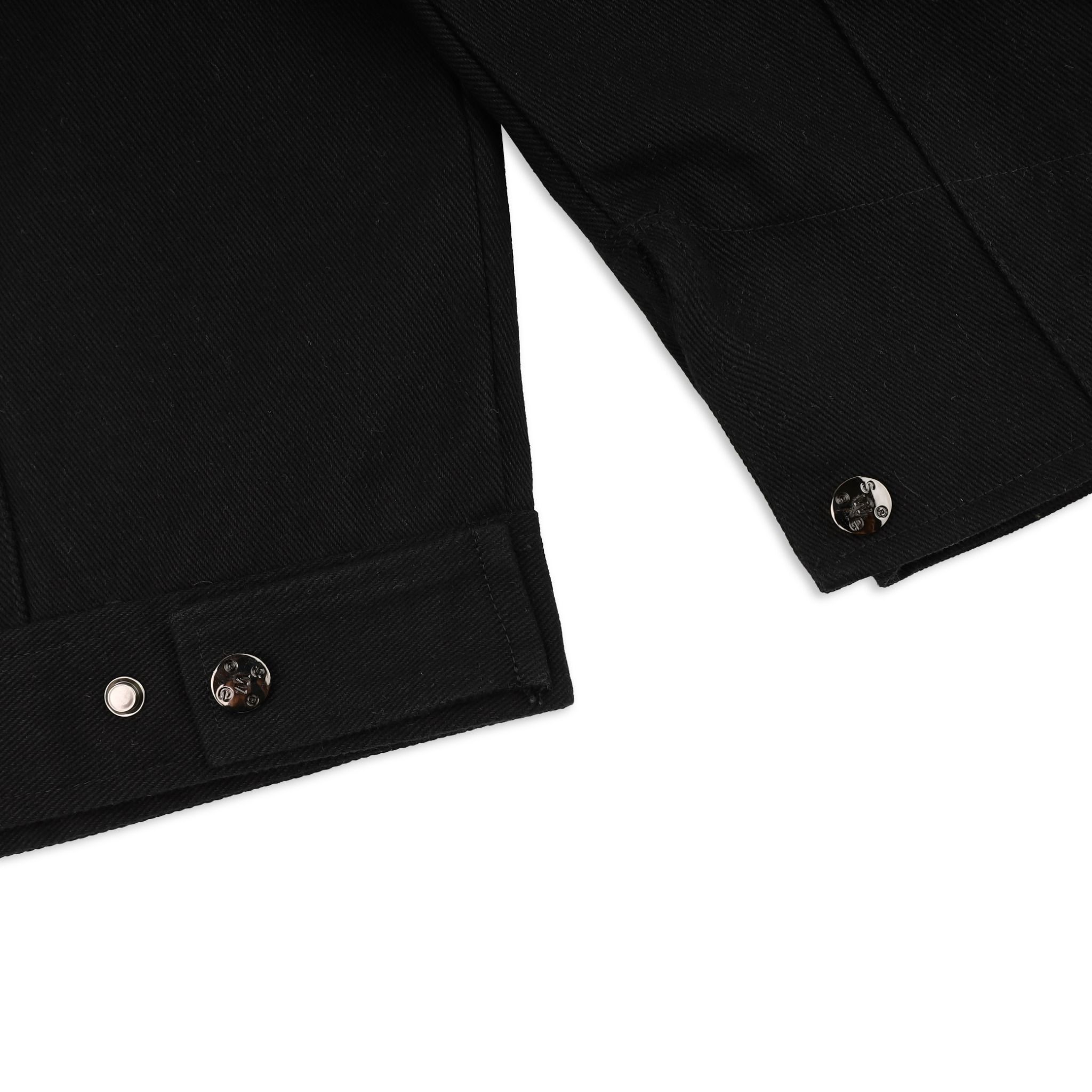 SCRIPT JACKET - BLACK