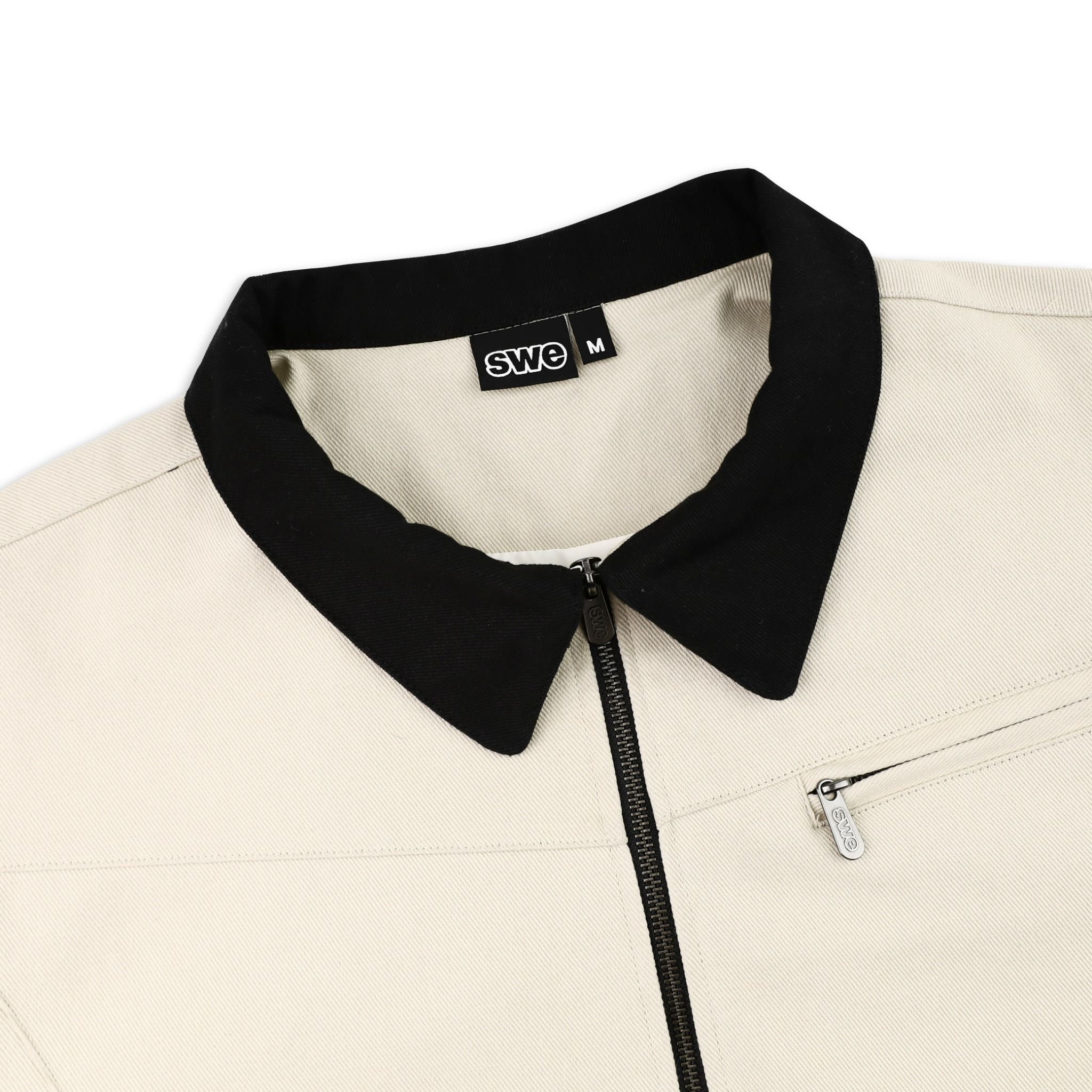 SCRIPT JACKET - BEIGE