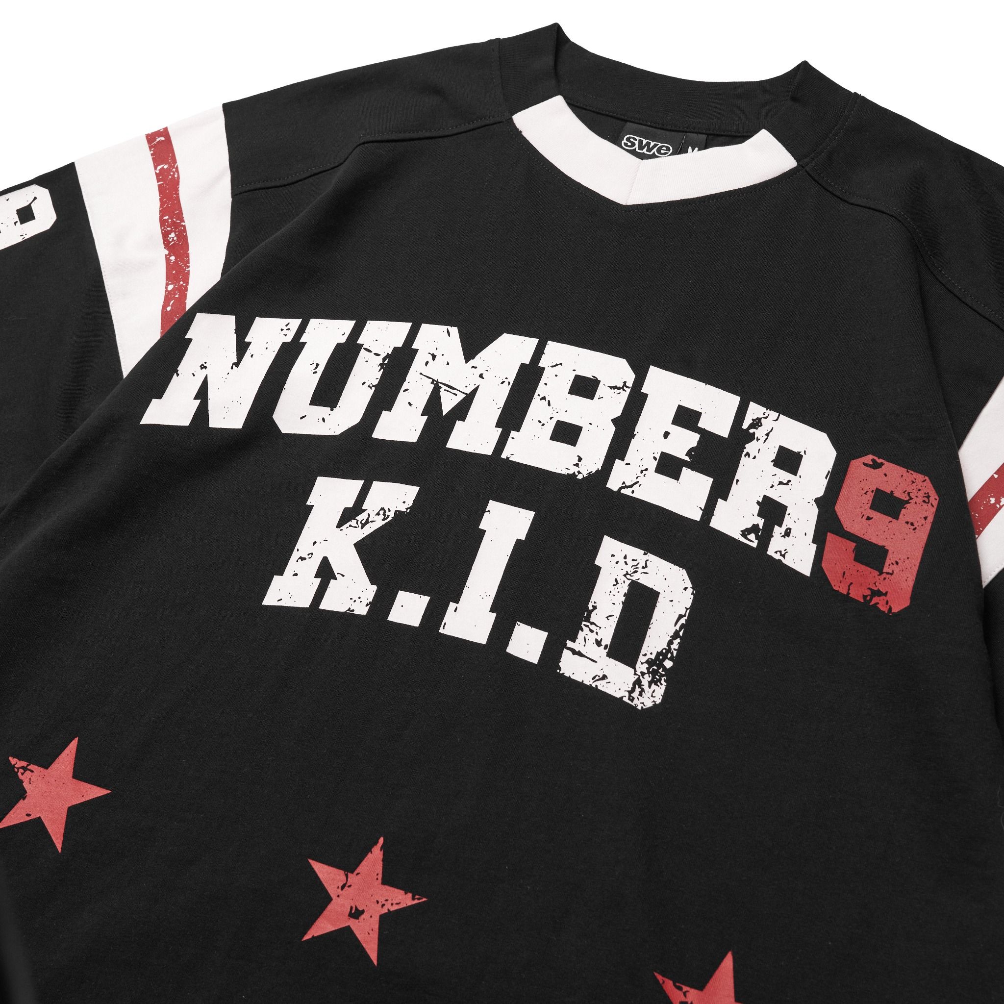 IX JERSEY TEE - BLACK