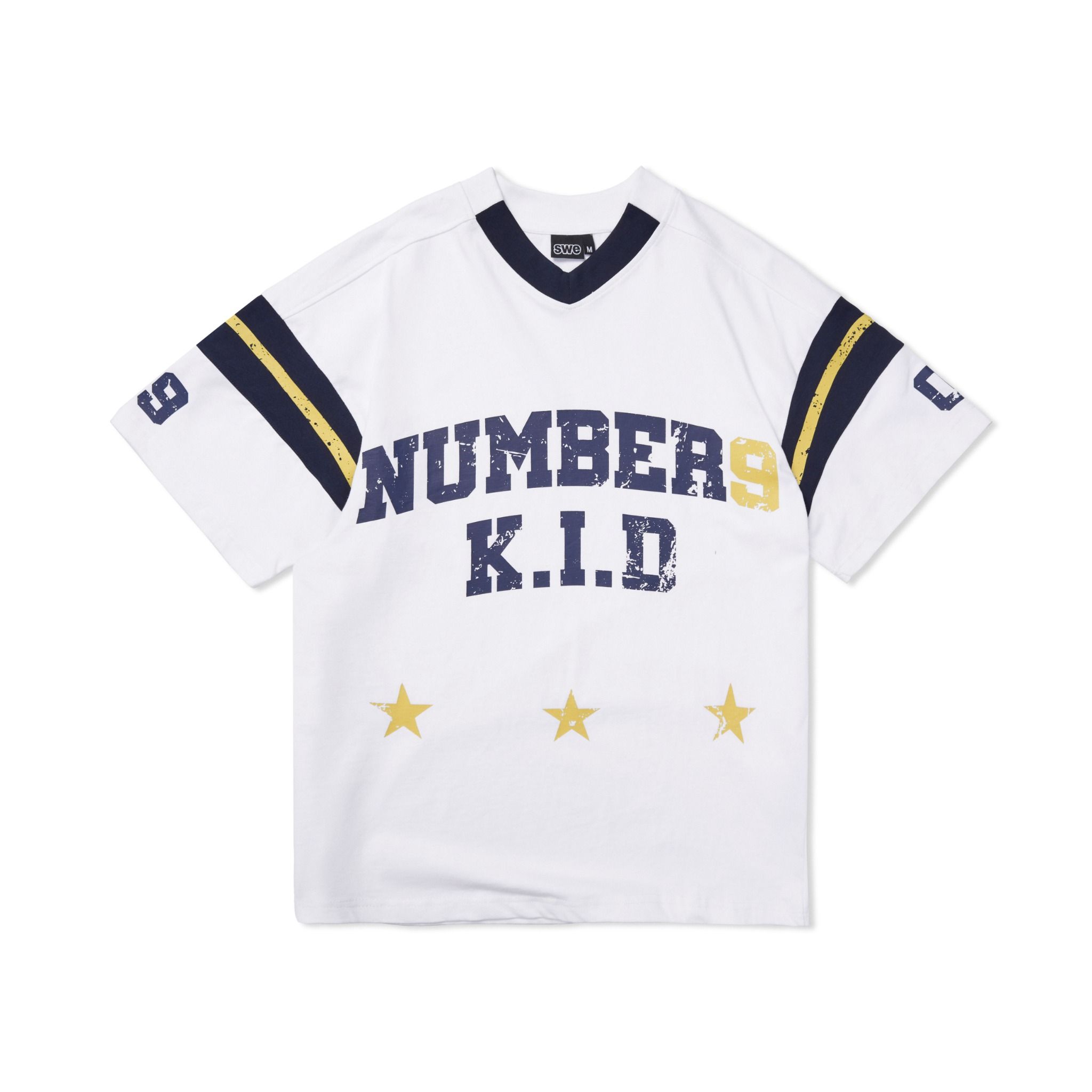 SWE IX JERSEY TEE - WHITE