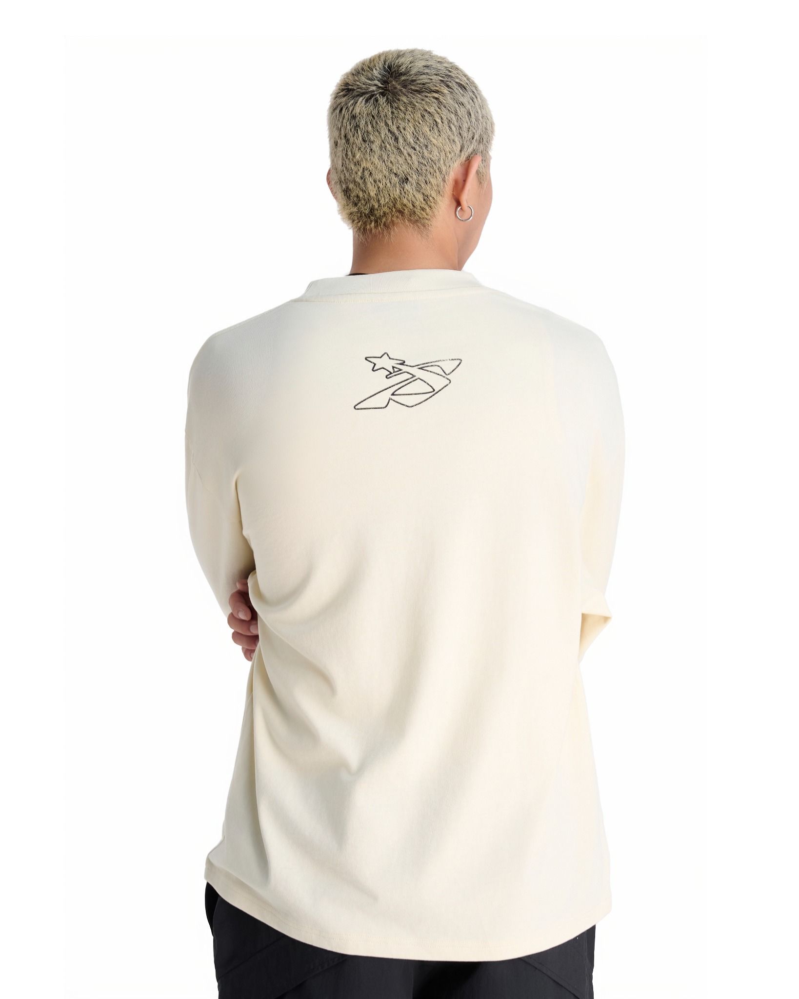 SWE YOUTH LS TEE - CREAM