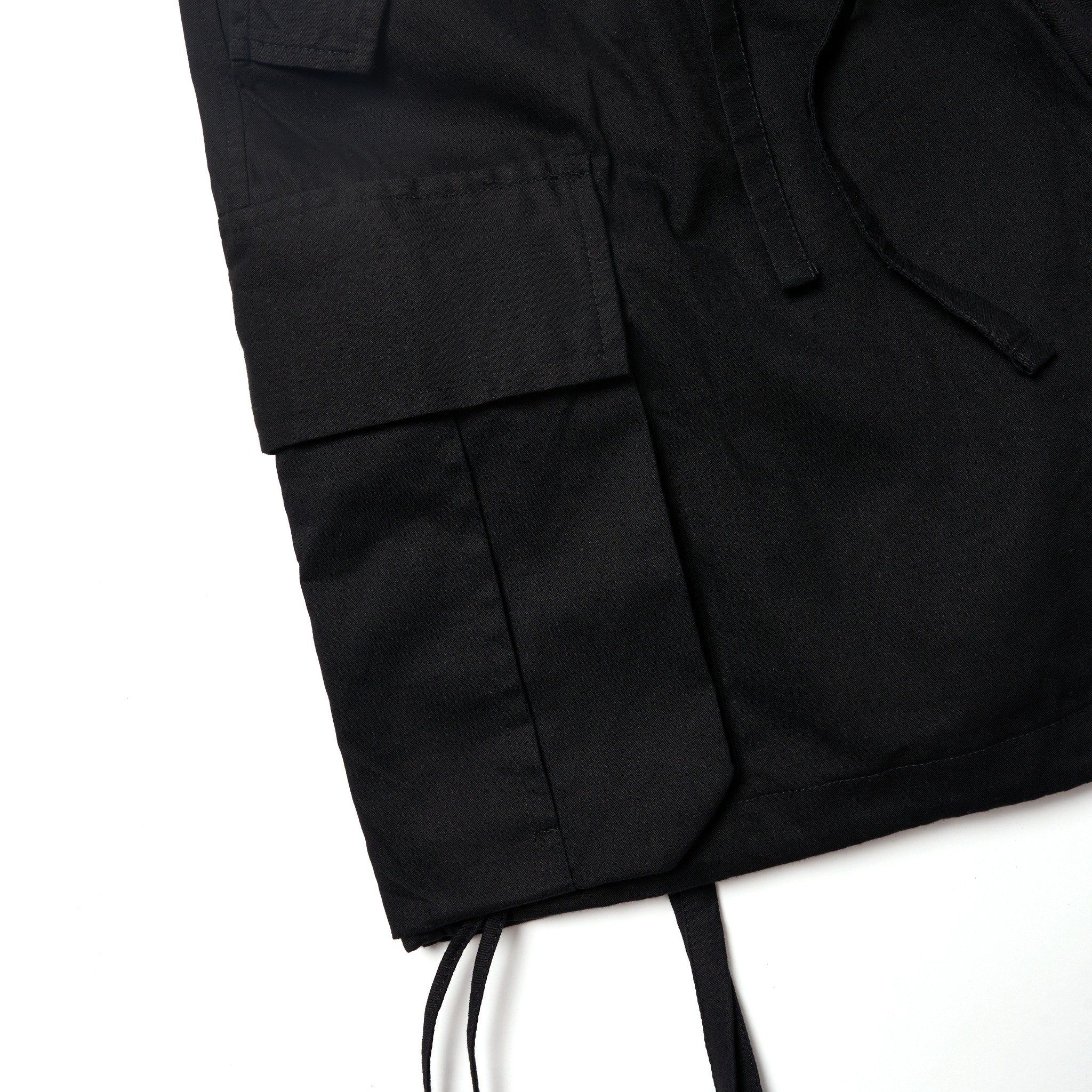 SWE BAGGY CARGO SHORTS - BLACK