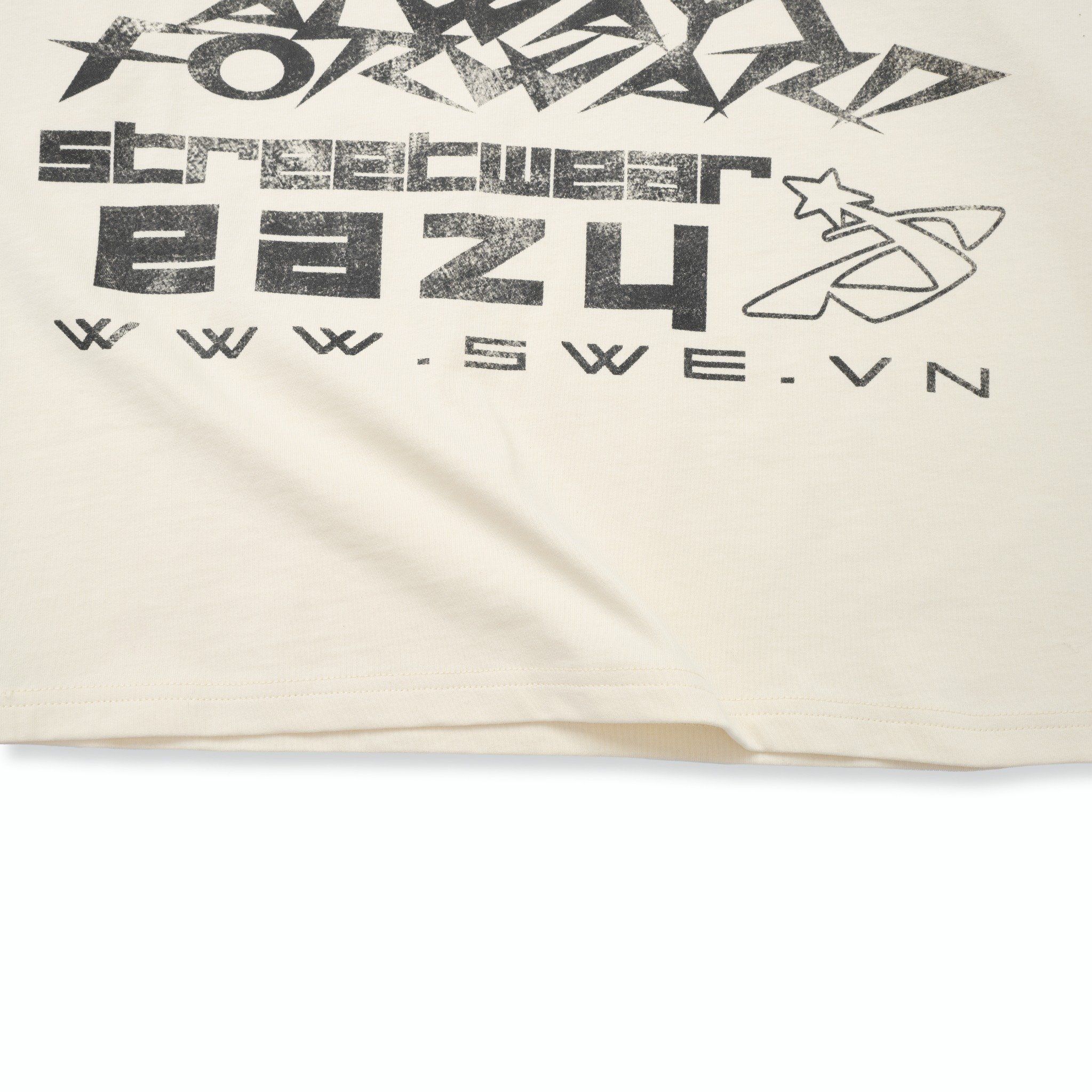 SWE YOUTH LS TEE - CREAM