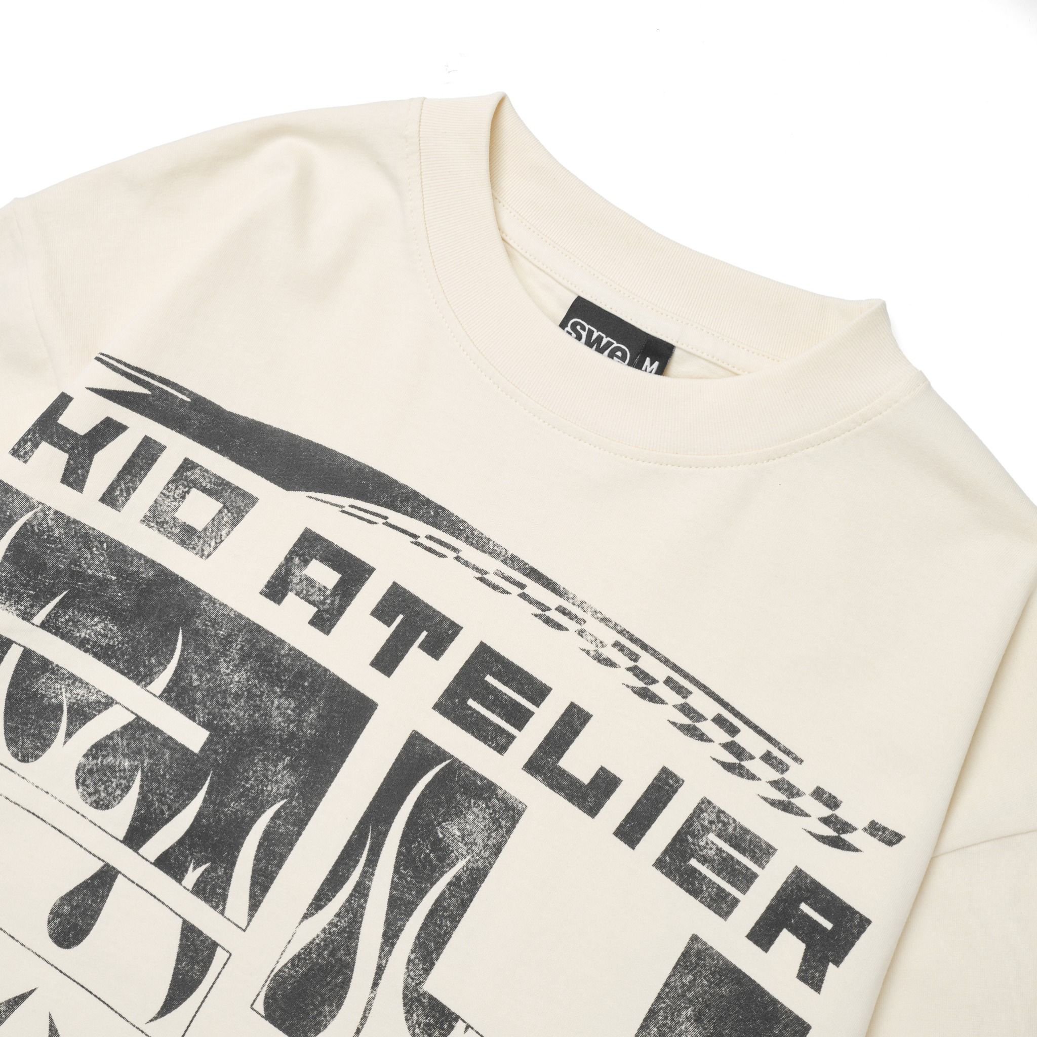 SWE YOUTH LS TEE - CREAM