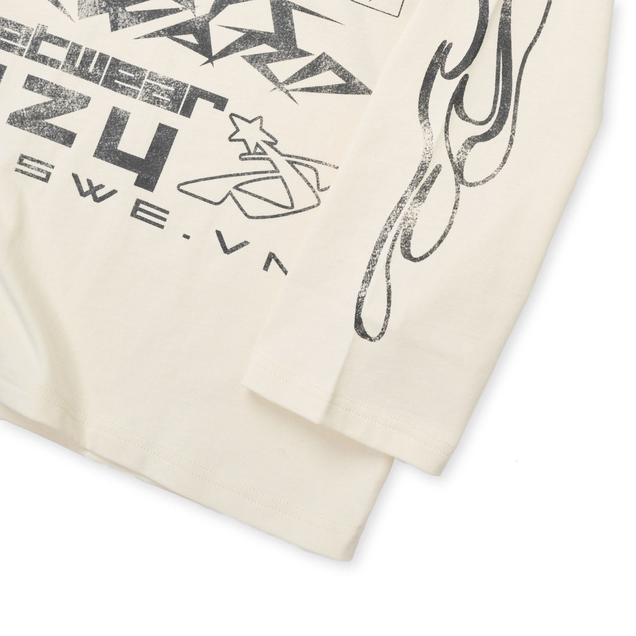 SWE YOUTH LS TEE - CREAM