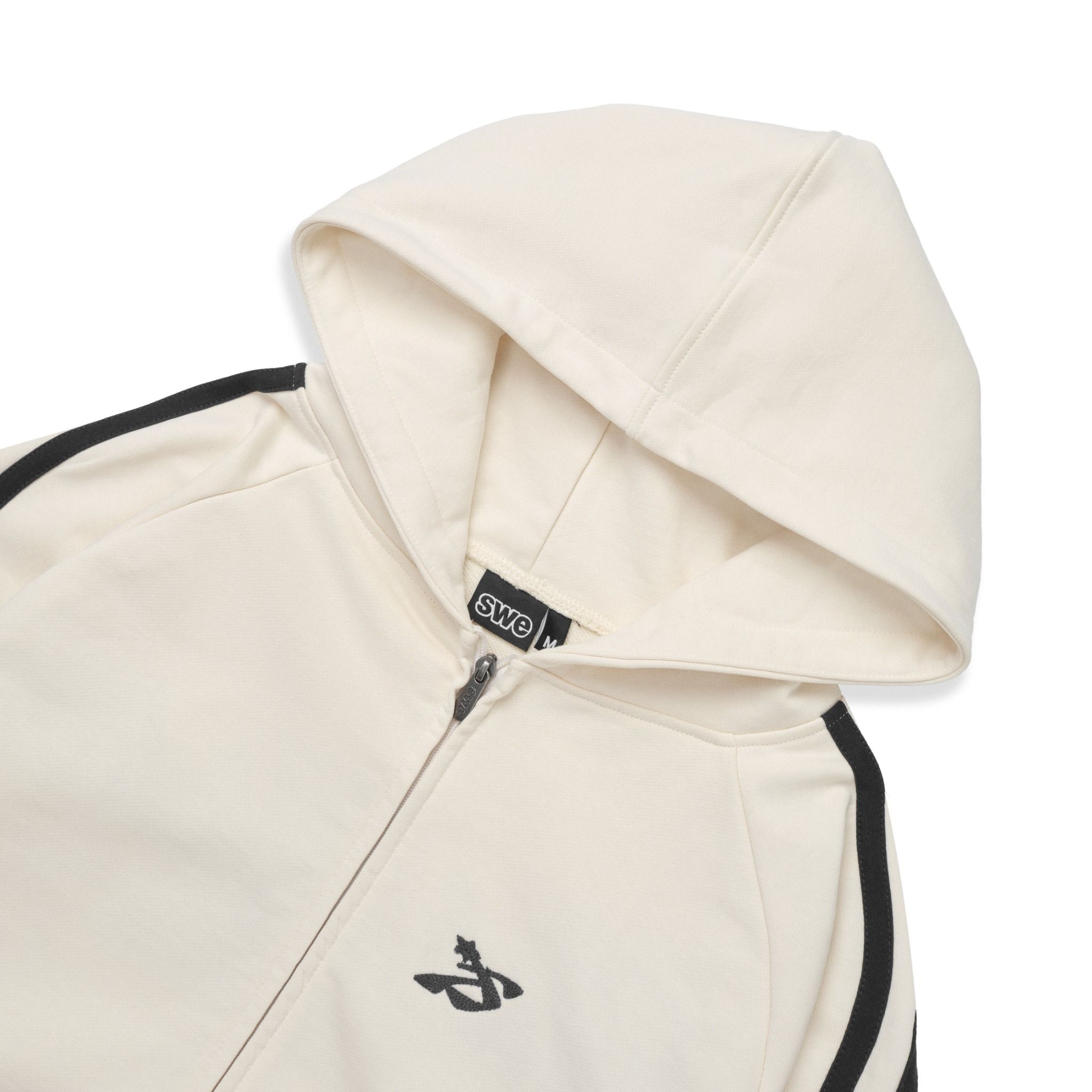 SWE INTERWAVE ZIP HOODIE - CREAM