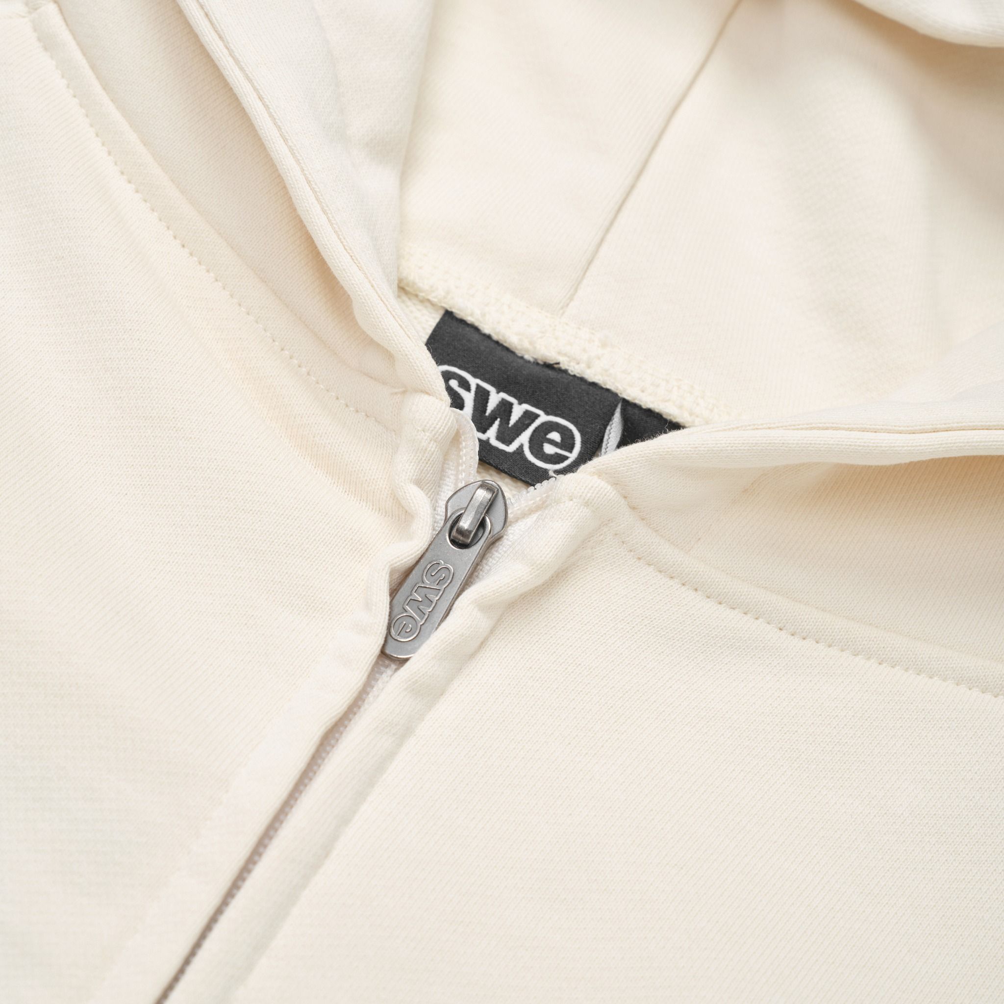 SWE INTERWAVE ZIP HOODIE - CREAM