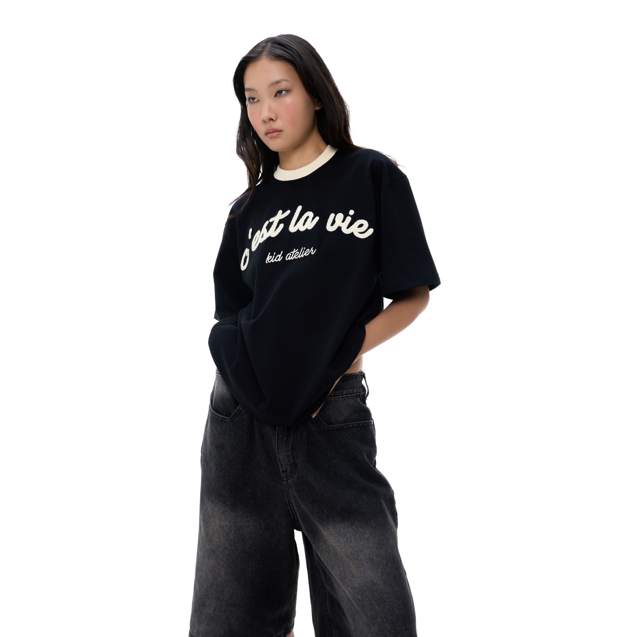LIFE TEE - BLACK