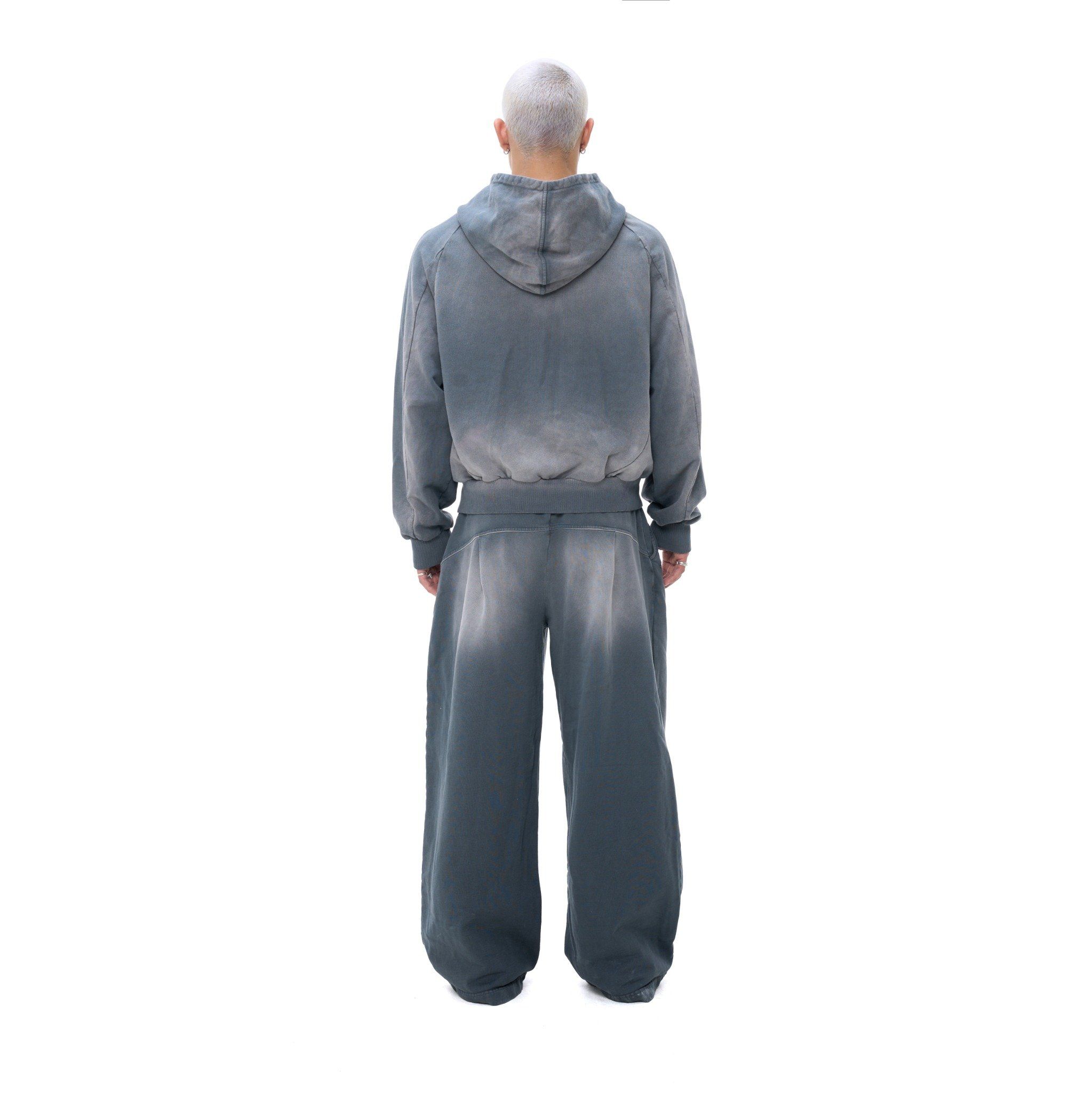 SWE LOOSE ZIP HOODIE - WASHED